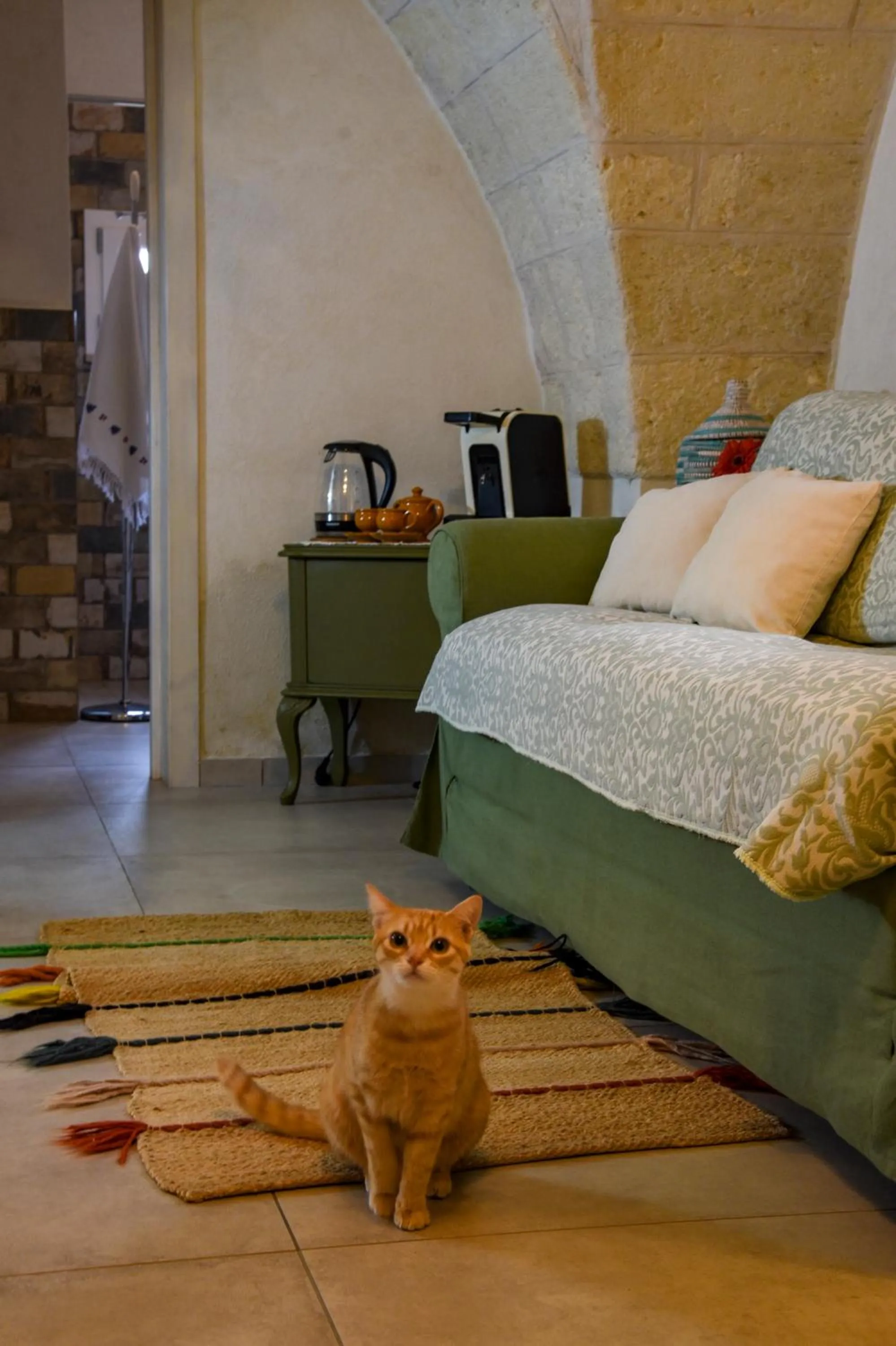 Seating area, Bed in Antica Casina B&B di Charme