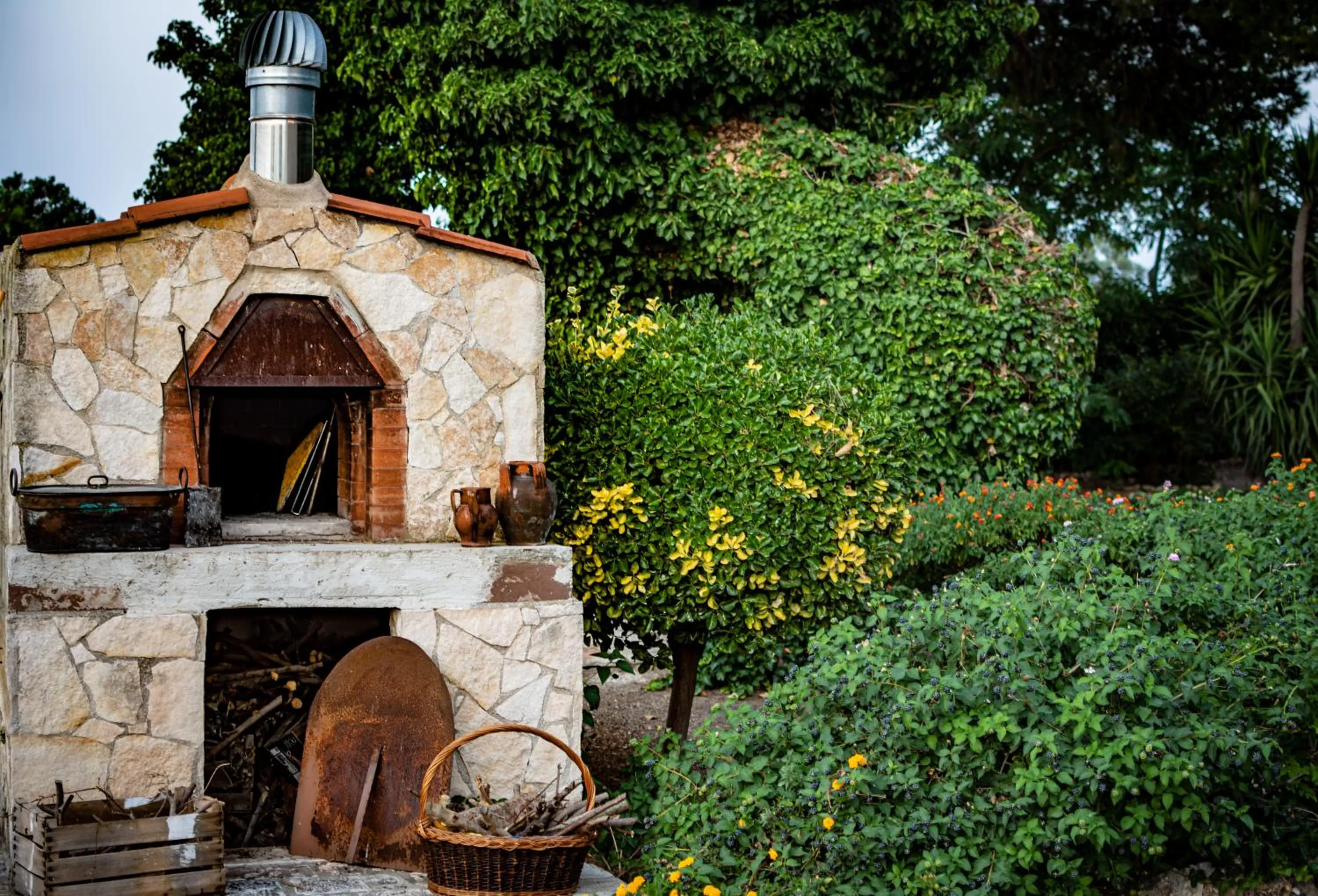 BBQ facilities in Antica Casina B&B di Charme