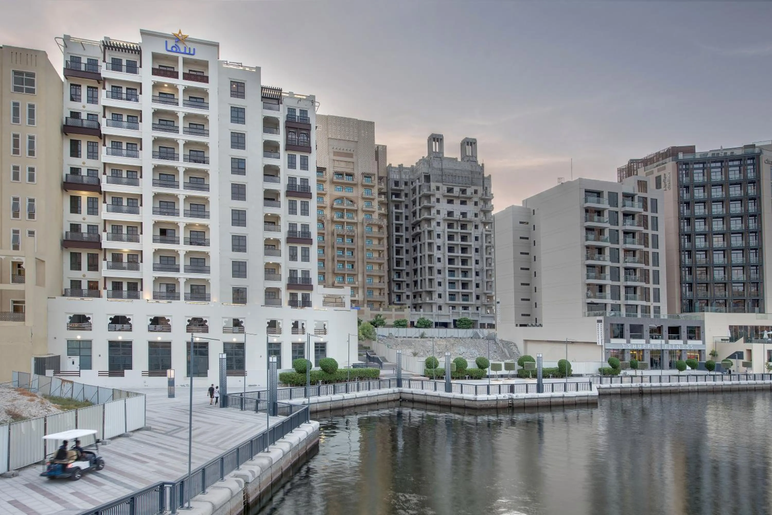 Property building in SUHA Creek Hotel Apartment, Waterfront Jaddaf, Dubai