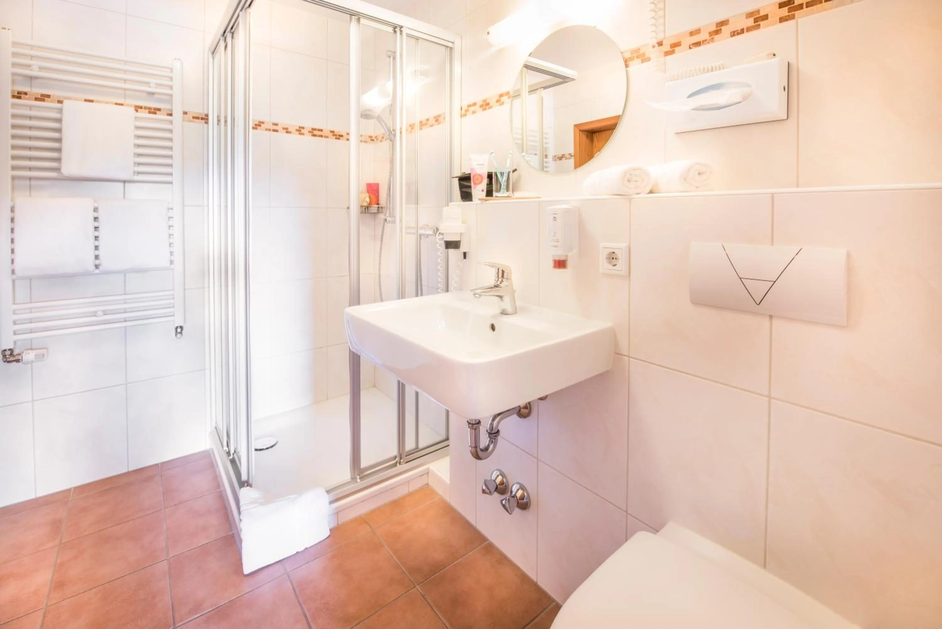 Bathroom in Berghotel Hoher Knochen - Ruhe & Natur