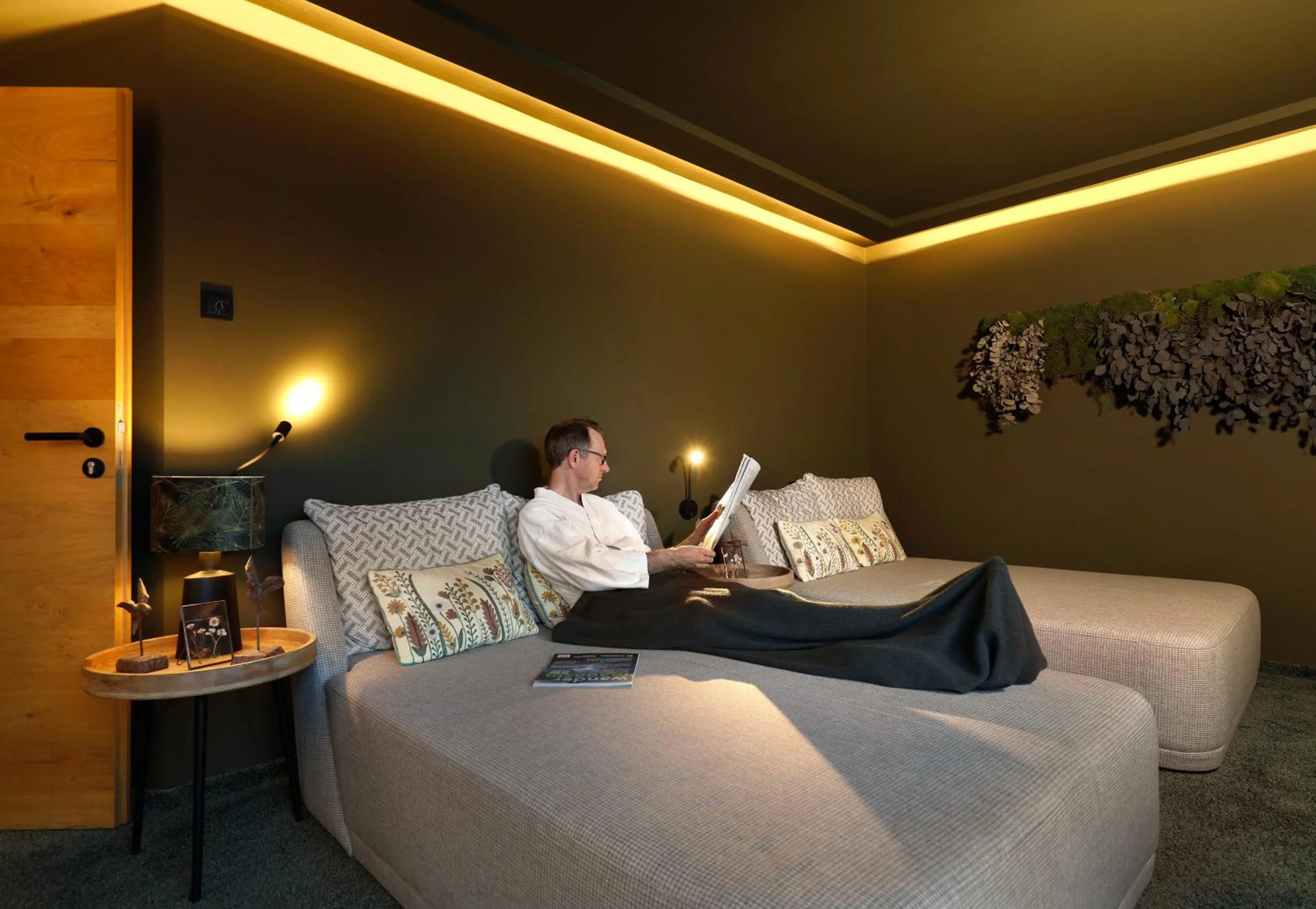 Spa and wellness centre/facilities, Bed in Berghotel Hoher Knochen - Ruhe & Natur