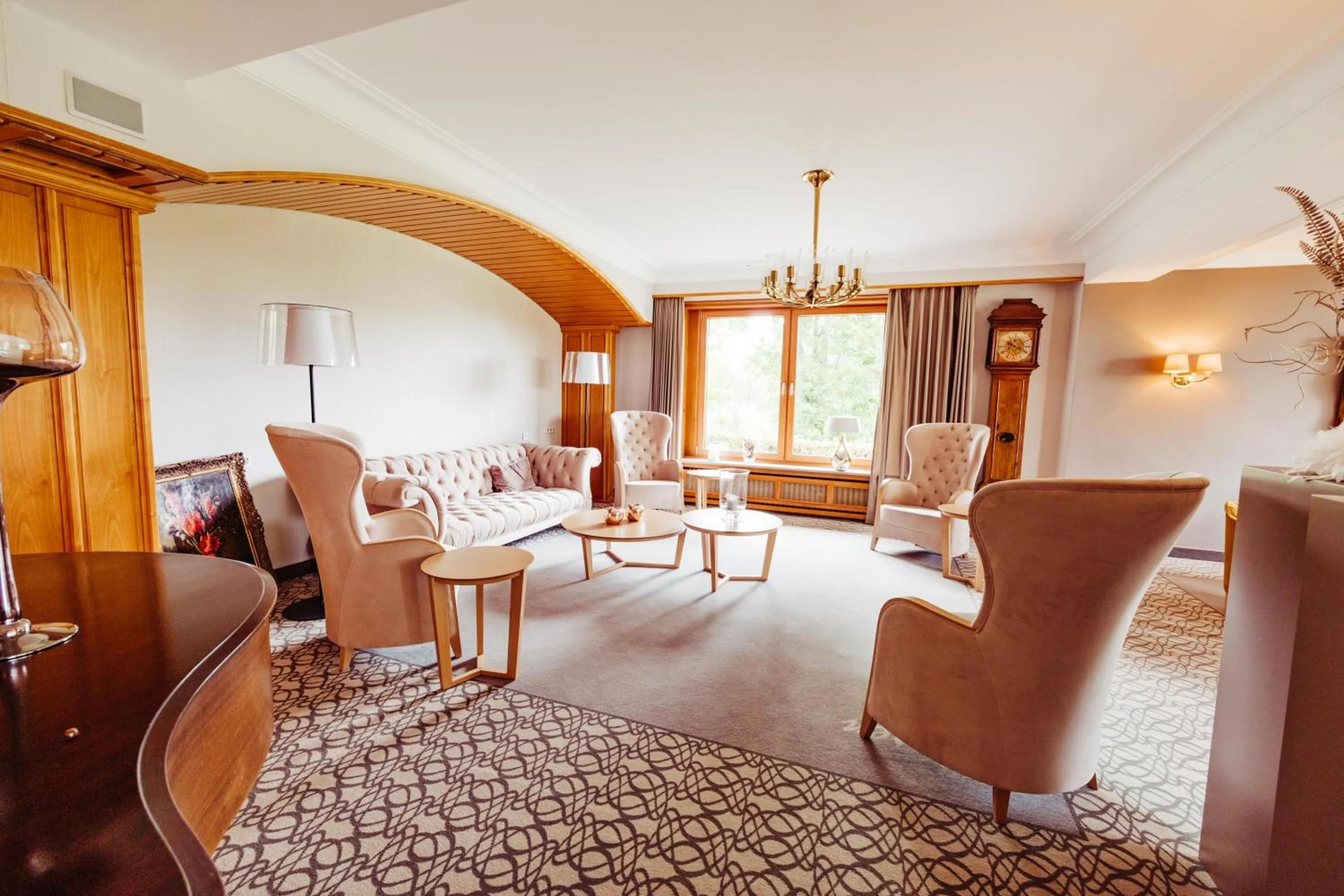 Seating area in Berghotel Hoher Knochen - Ruhe & Natur