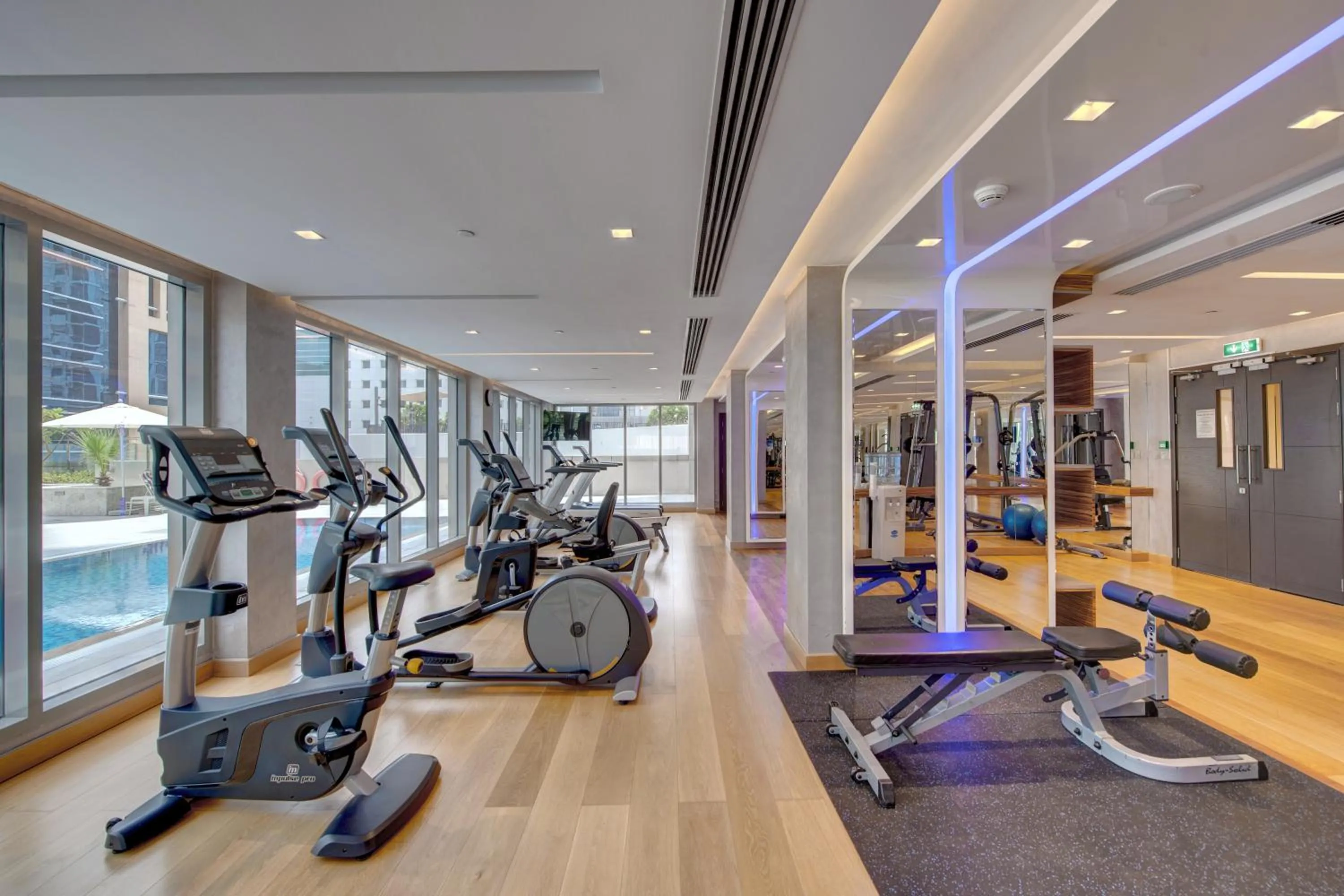 Fitness centre/facilities in SUHA Mina Rashid Hotel Apartments