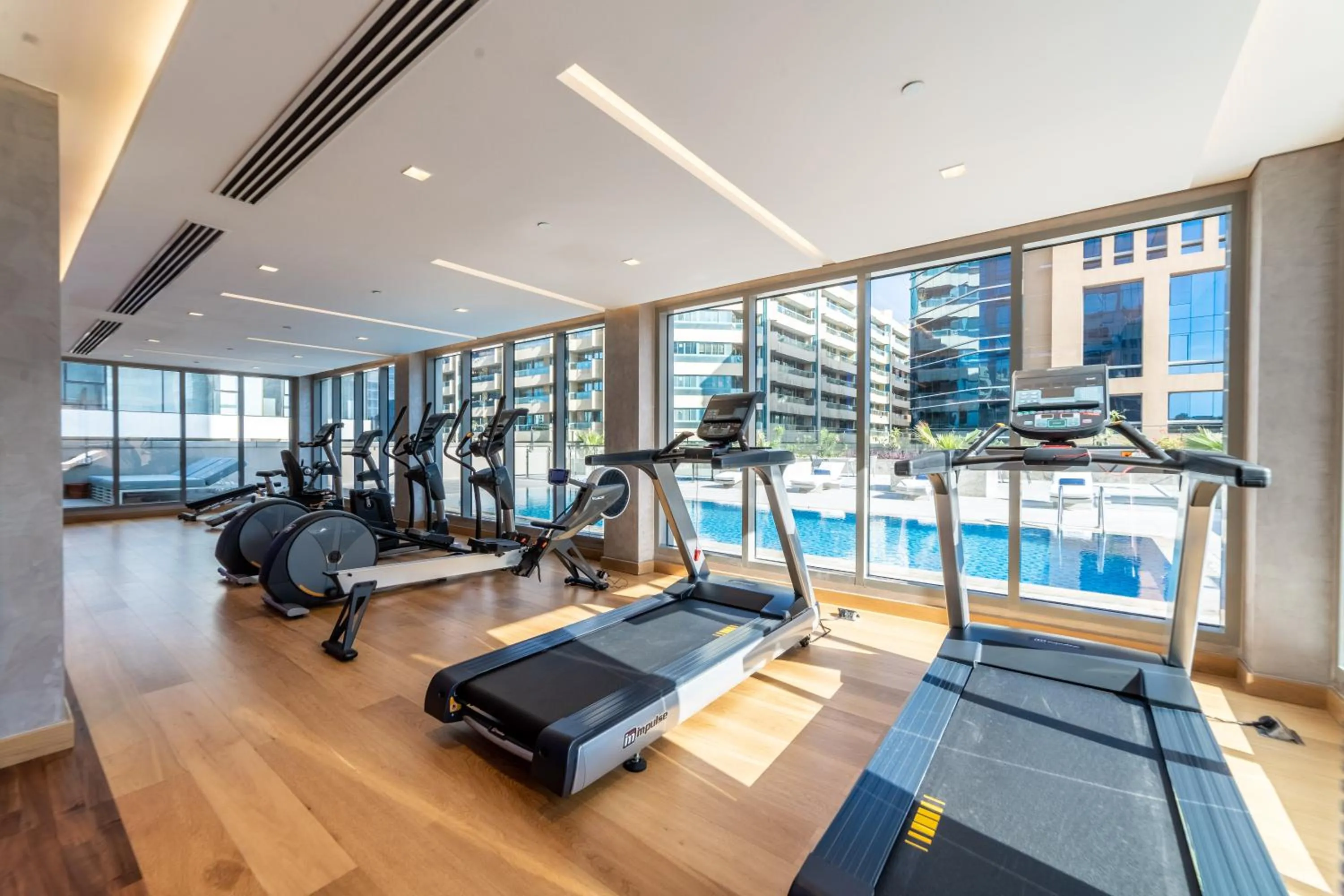 Fitness centre/facilities in SUHA Mina Rashid Hotel Apartments