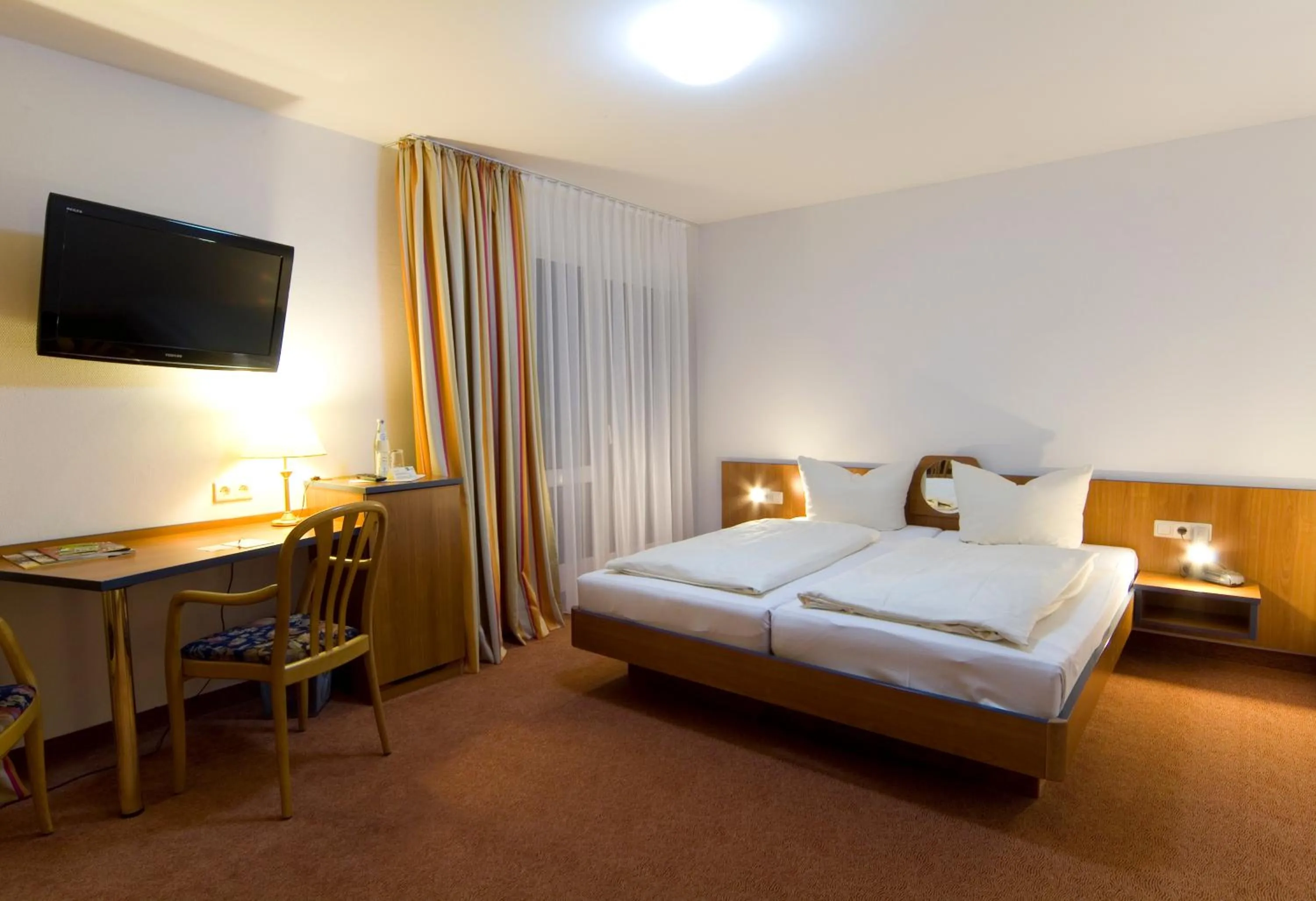 Bed in Hotel Sonneck