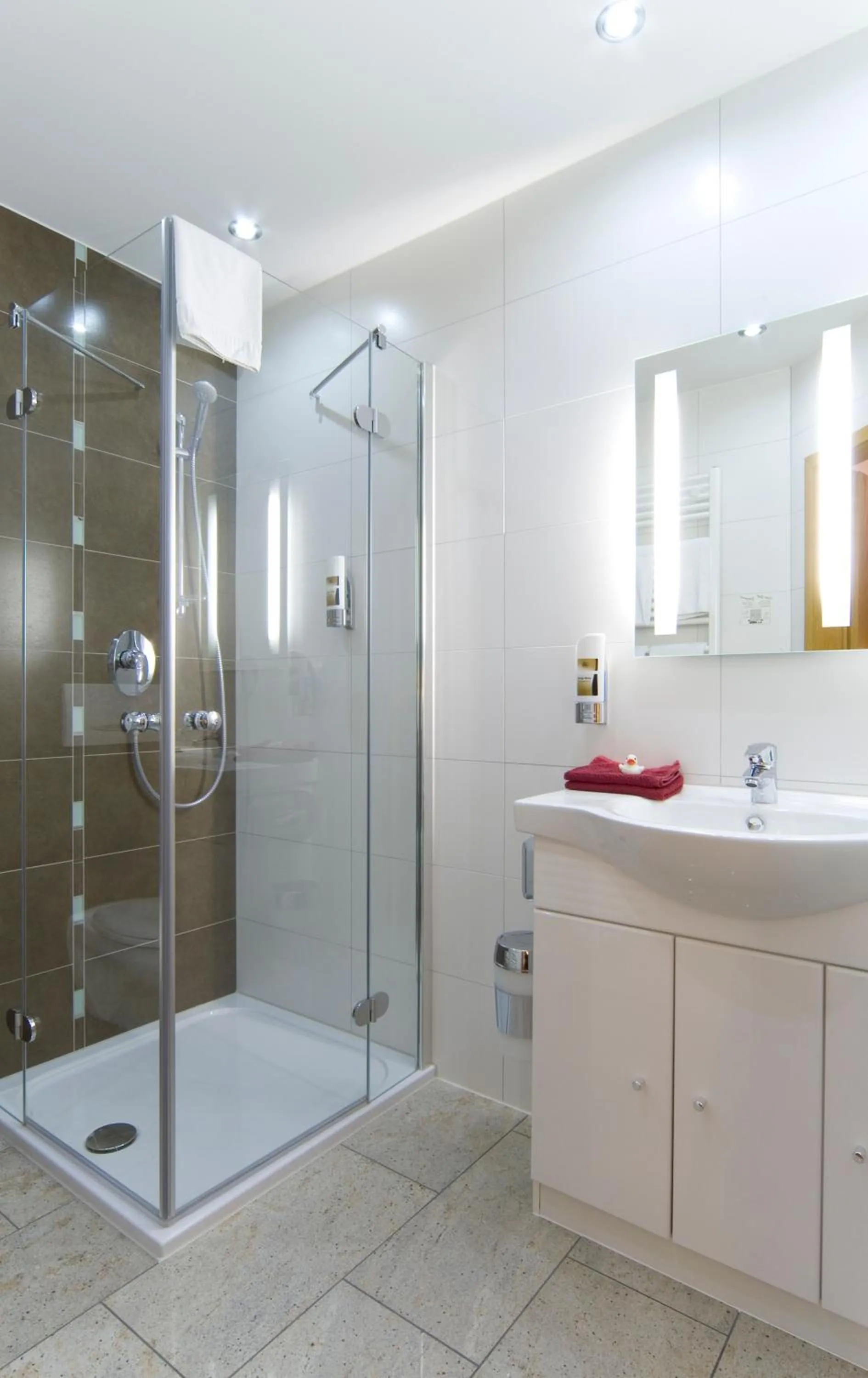 Bathroom in Hotel Sonneck