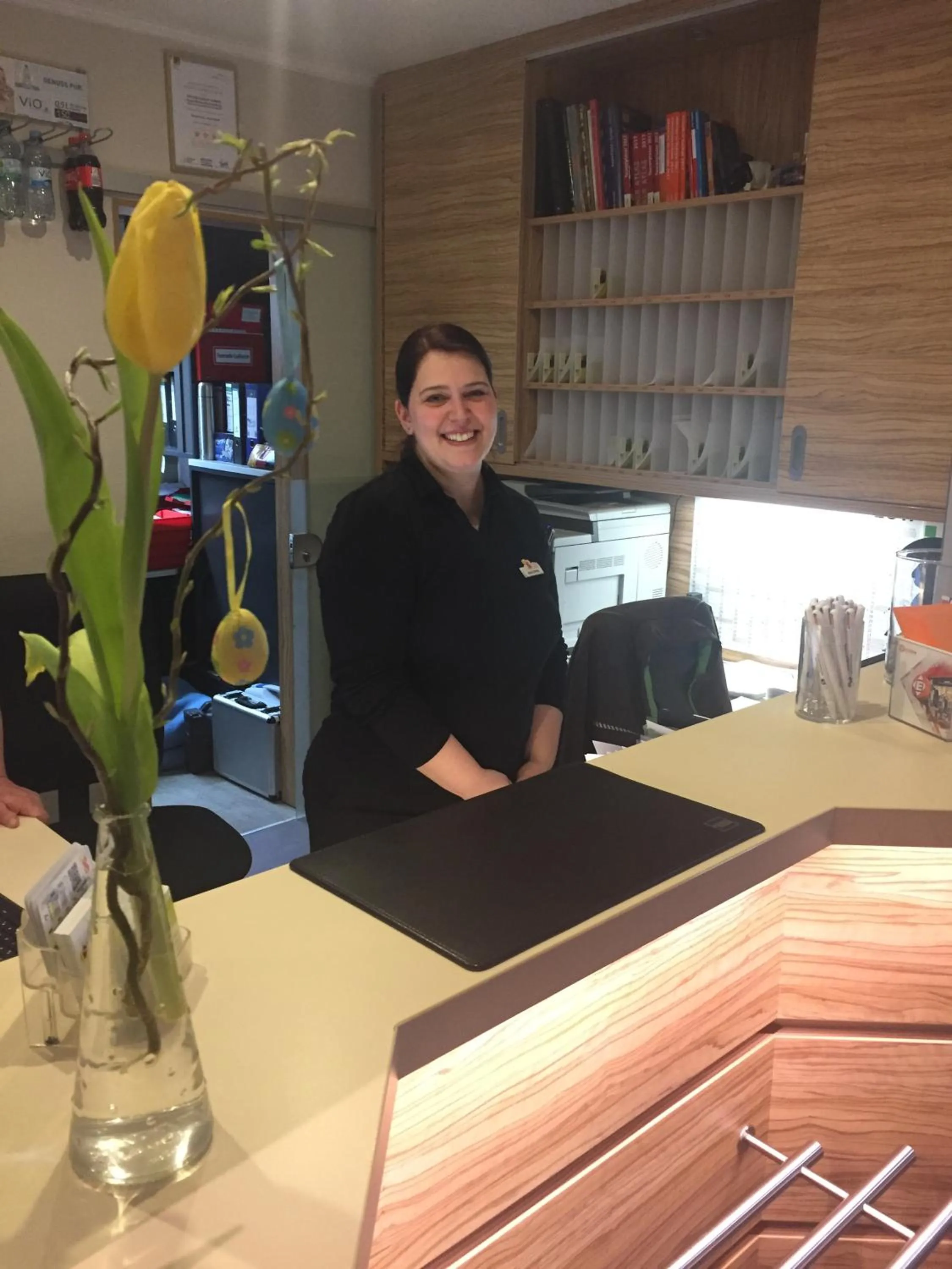 Lobby or reception in Hotel Sonneck