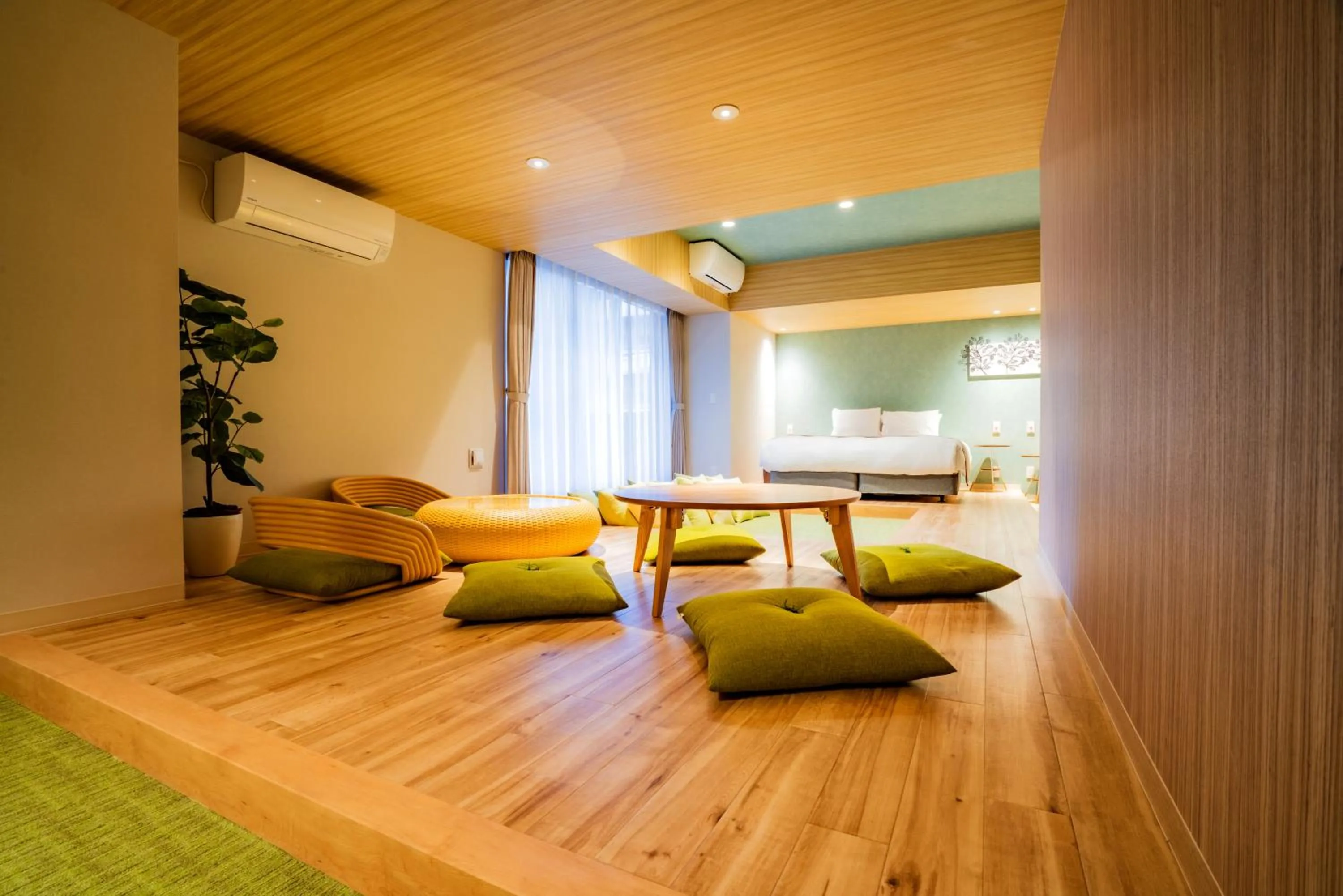 Living room in Randor Hotel Namba Osaka Suites