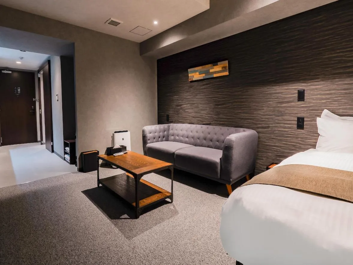 Bed in Randor Hotel Namba Osaka Suites