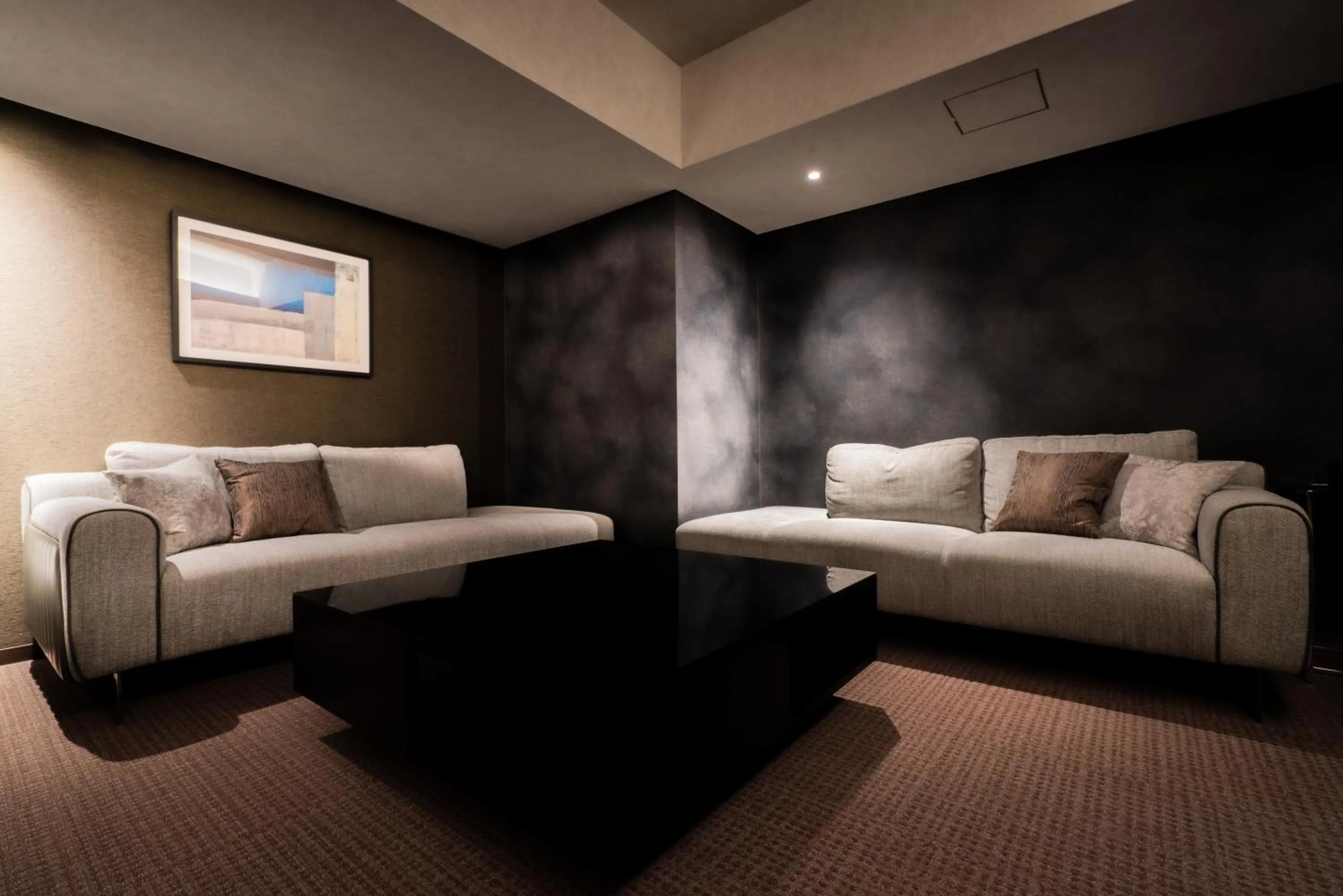 Living room in Randor Hotel Namba Osaka Suites
