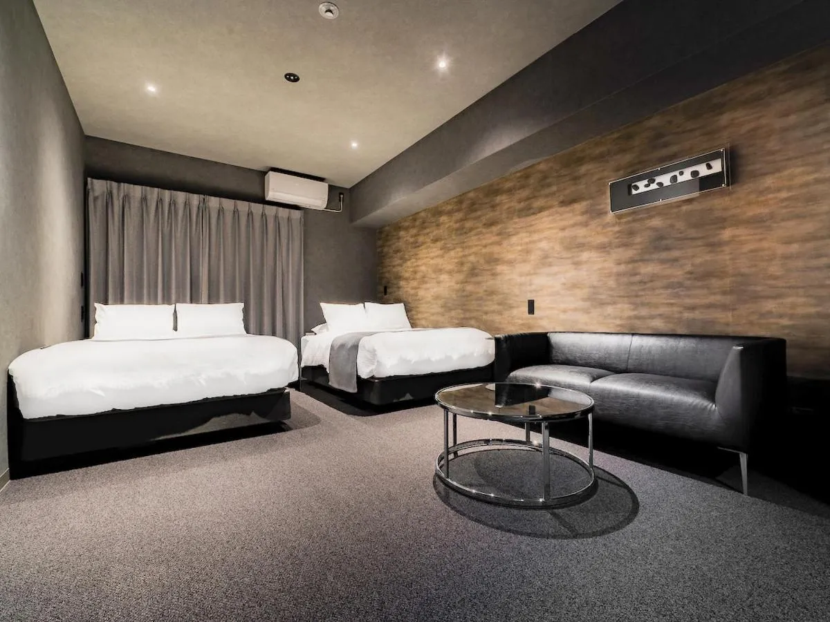 Bed in Randor Hotel Namba Osaka Suites