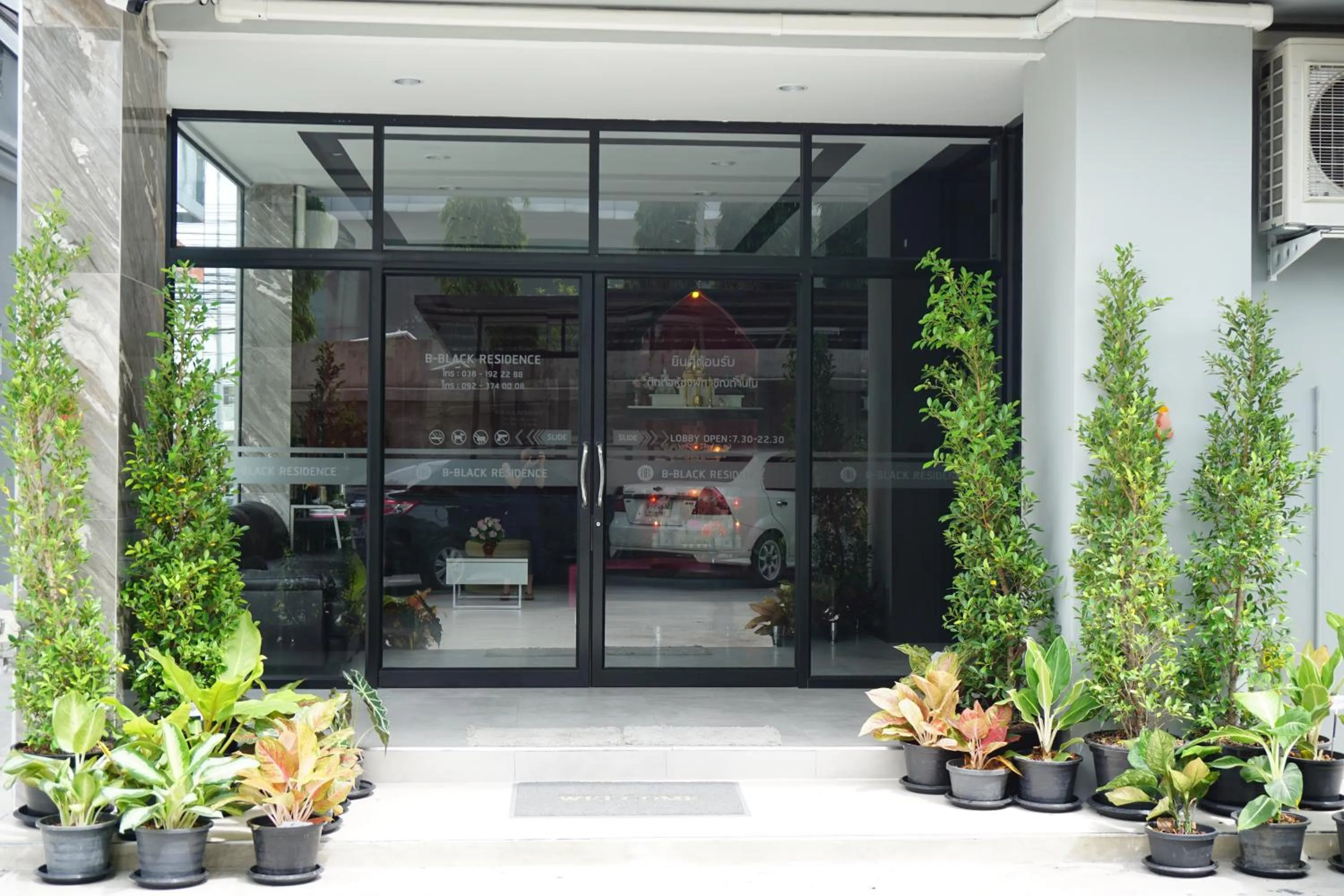 Property building in B-Black Hotel Chonburi