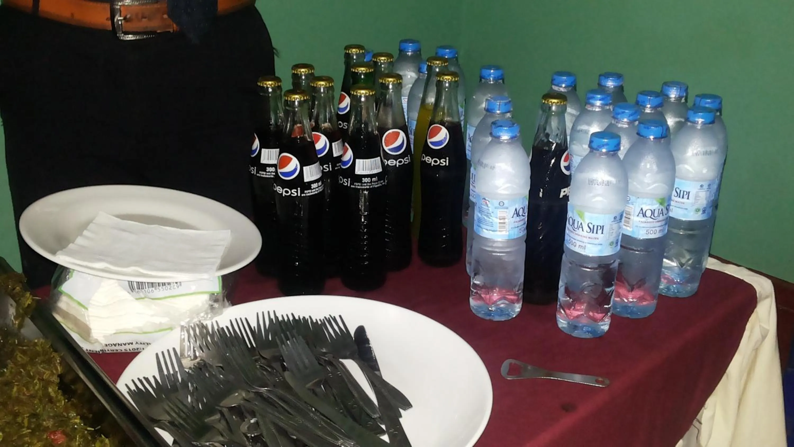 Lunch in Leosim Hotel Nebbi