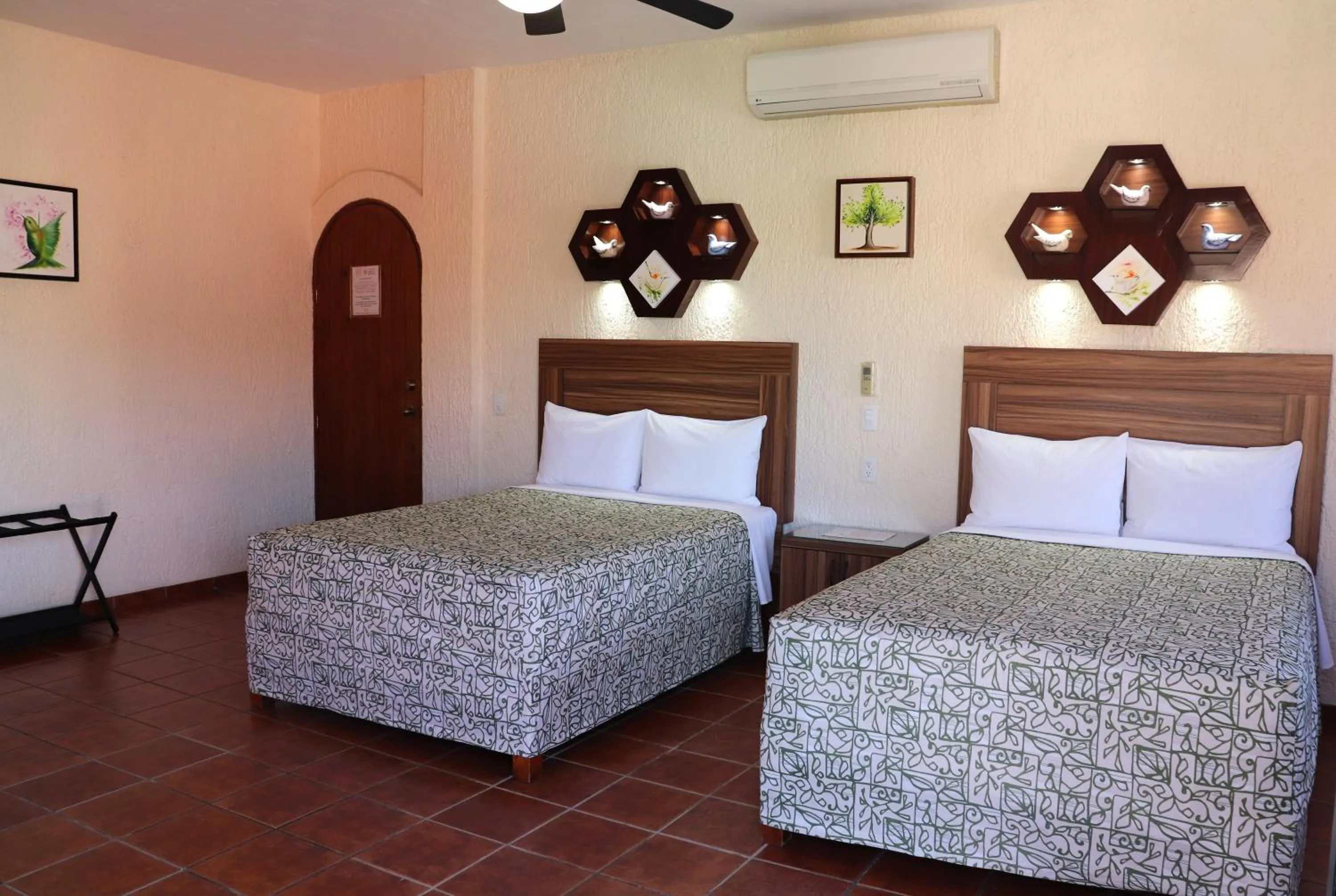 Bed in HOTEL CASA DE LAS PALOMAS