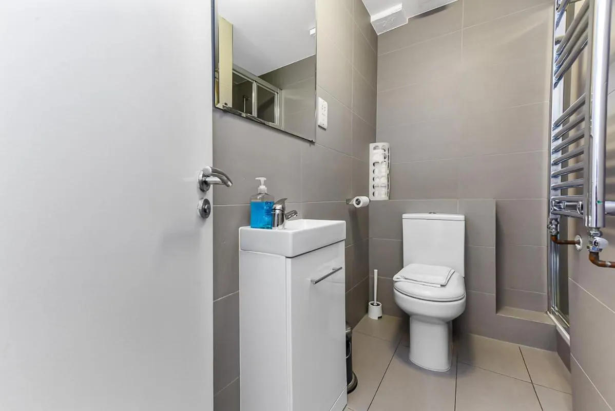 Bathroom in Charlotte Street Rooms by News Hotel