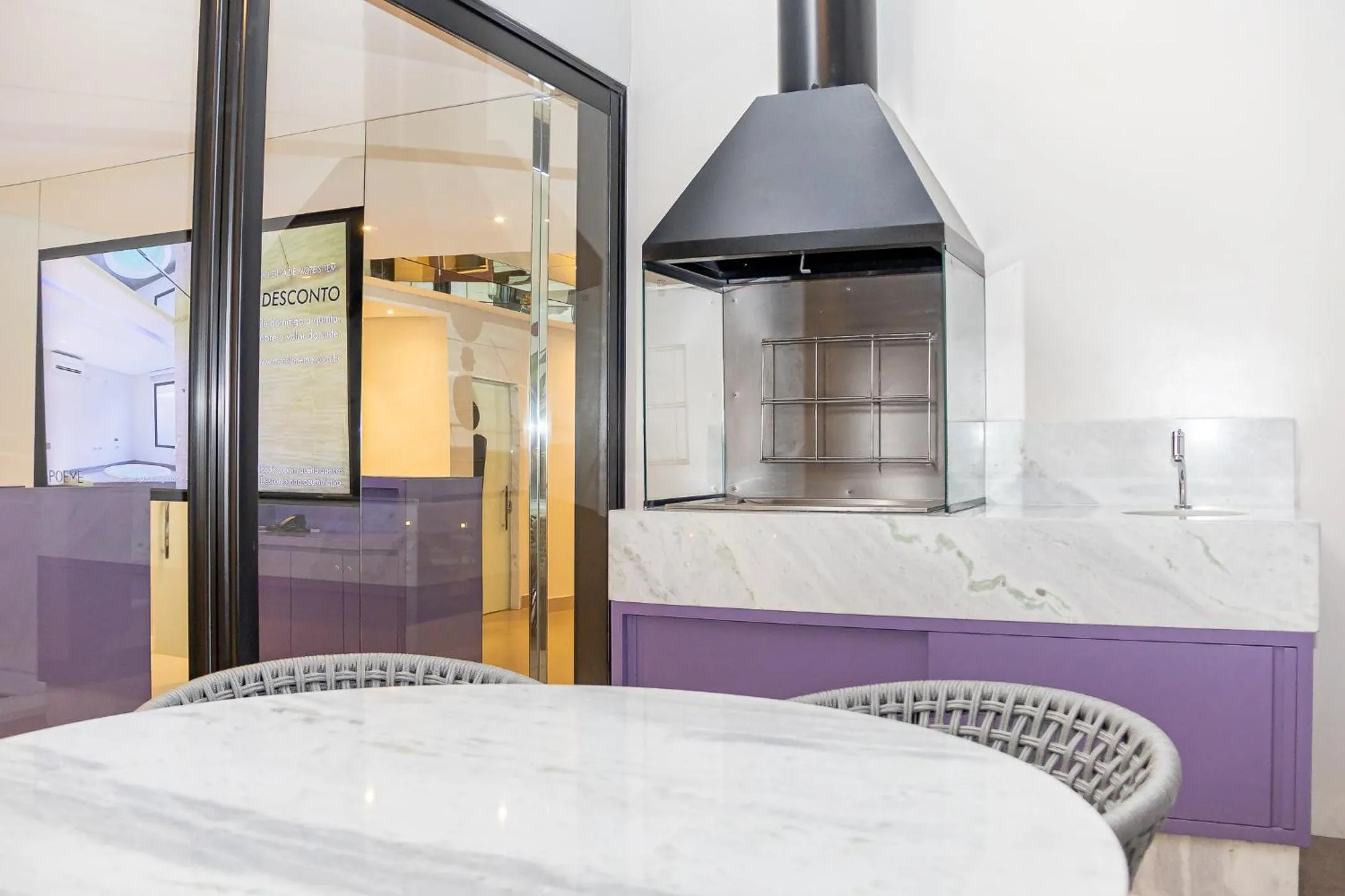 BBQ facilities, Bed in Poeme Motel by Drops