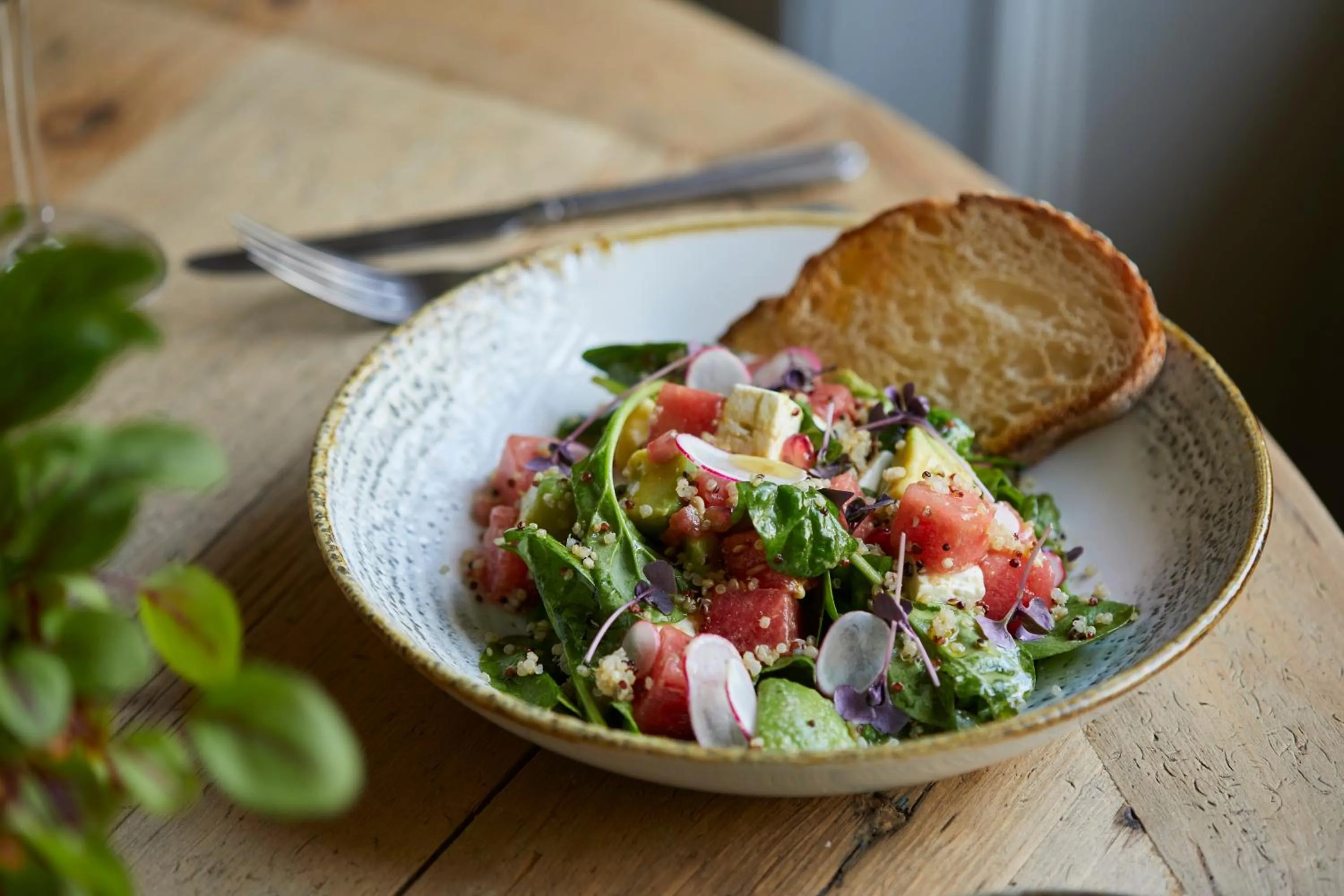 Food and drinks in Room Mate Lime Tree