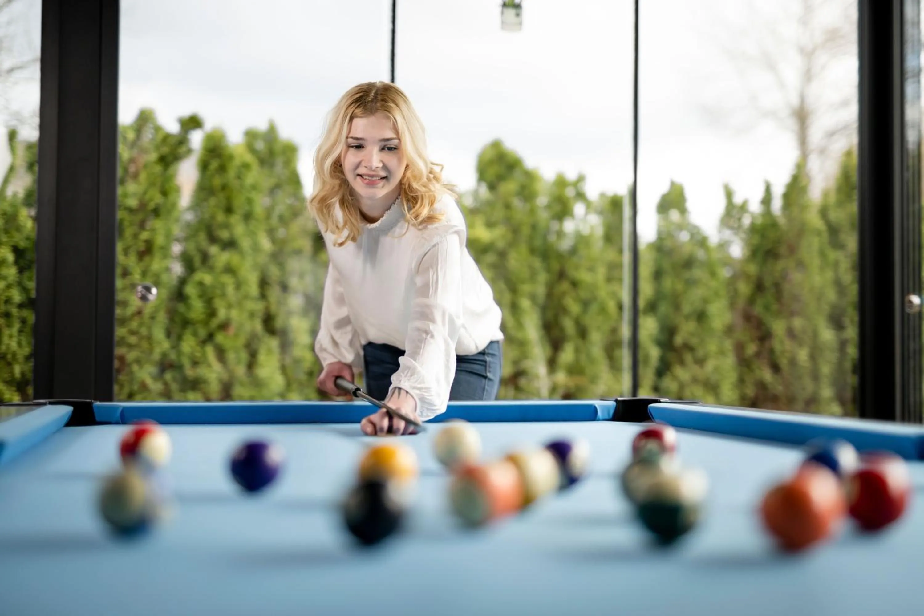 Billiard in Boutique Hotel Erb München Parsdorf