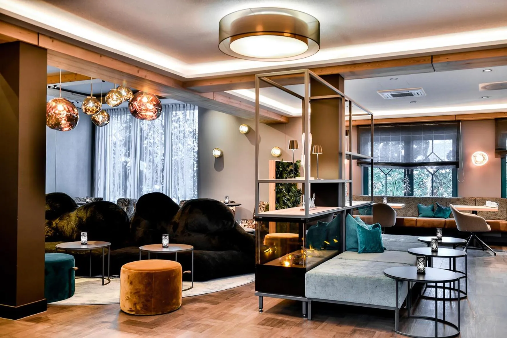 Lounge or bar in Boutique Hotel Erb München Parsdorf