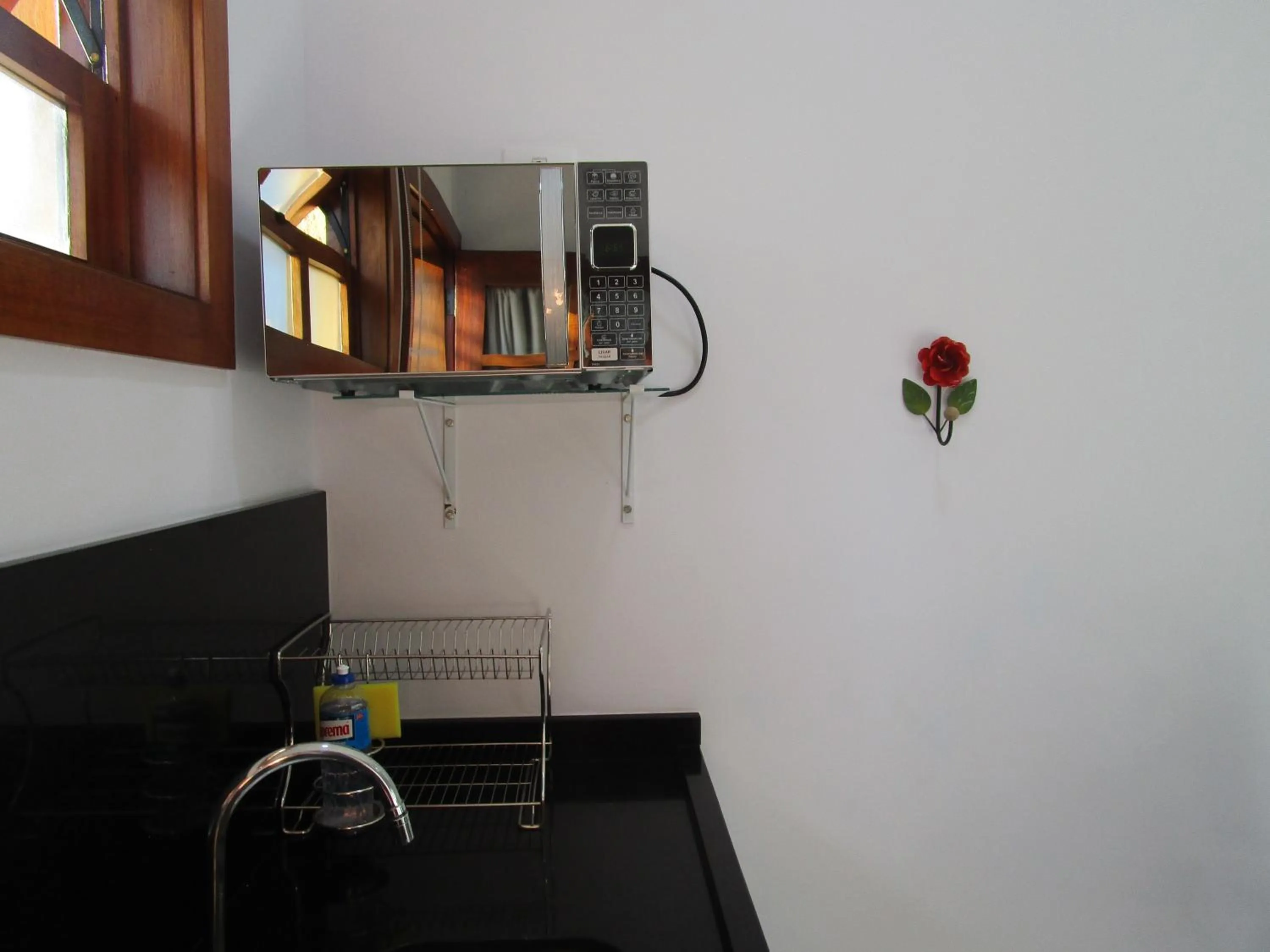 kitchen in Ilha flat Hotel Suíte Swaenen II