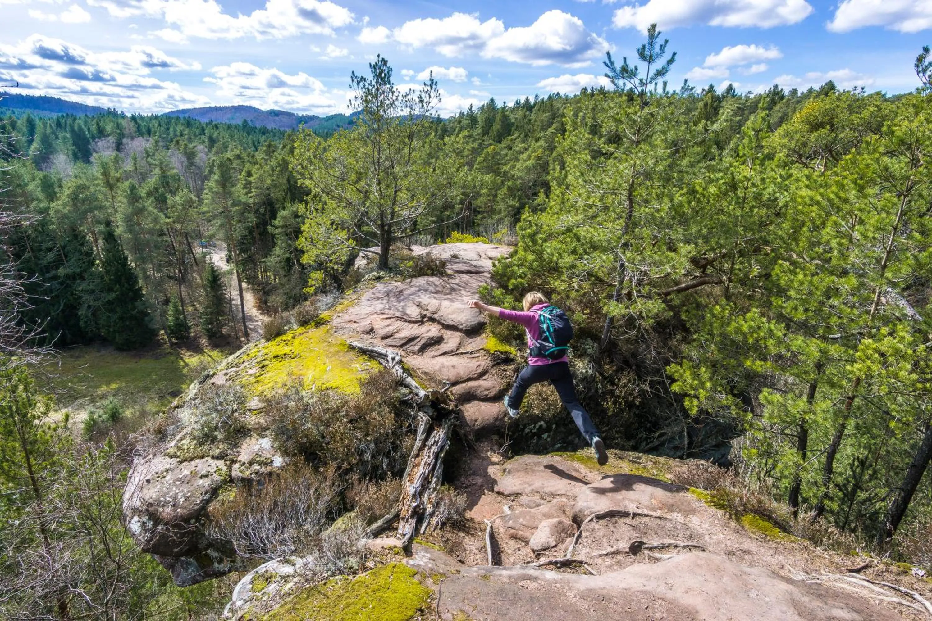 Hiking in Waldhotel Felsentor
