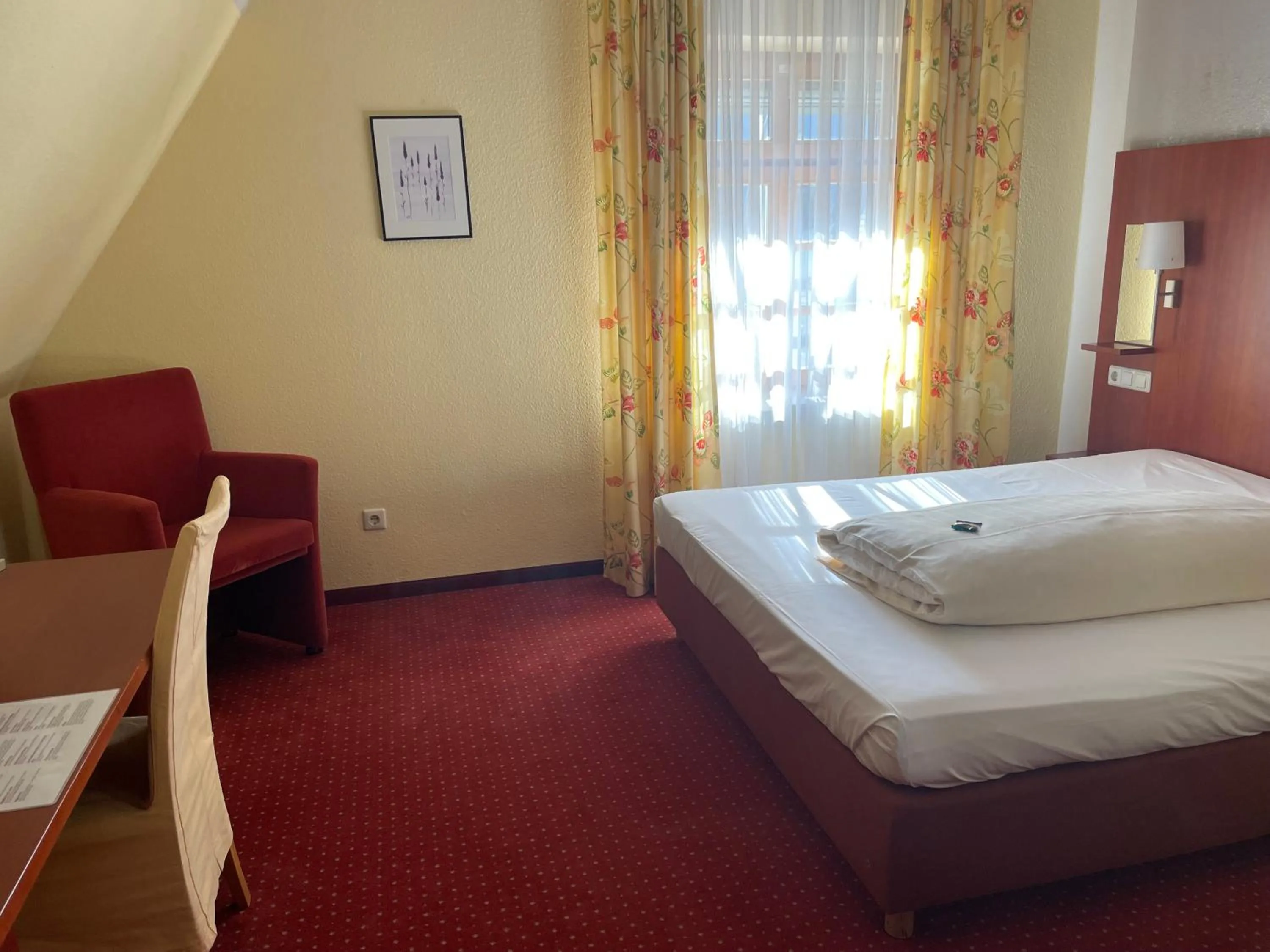 Bed in Waldhotel Felsentor