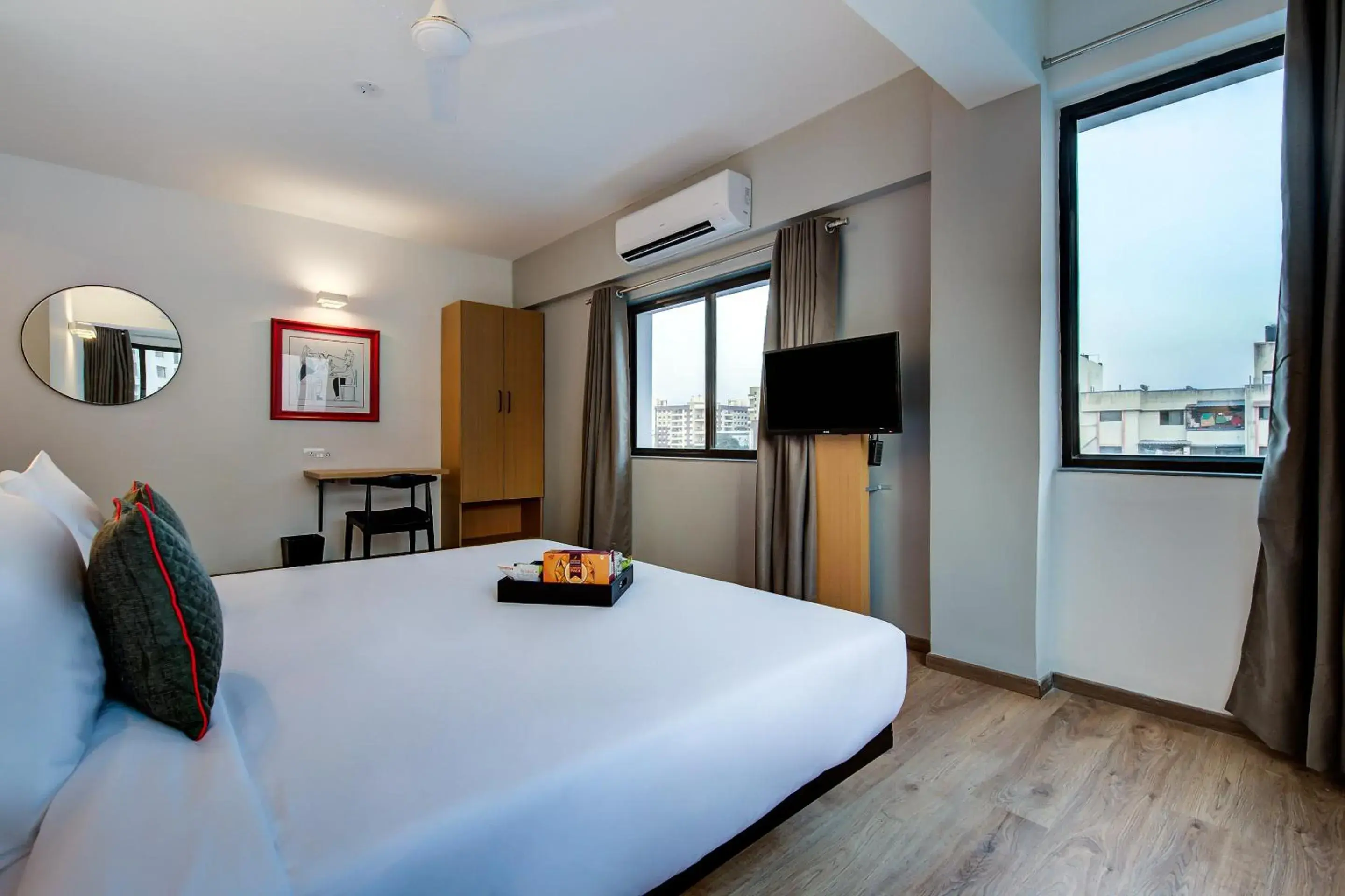 Bedroom, Bed in Super Townhouse Hadapsar Bedroom, Bed in Super Townhouse Hadapsar