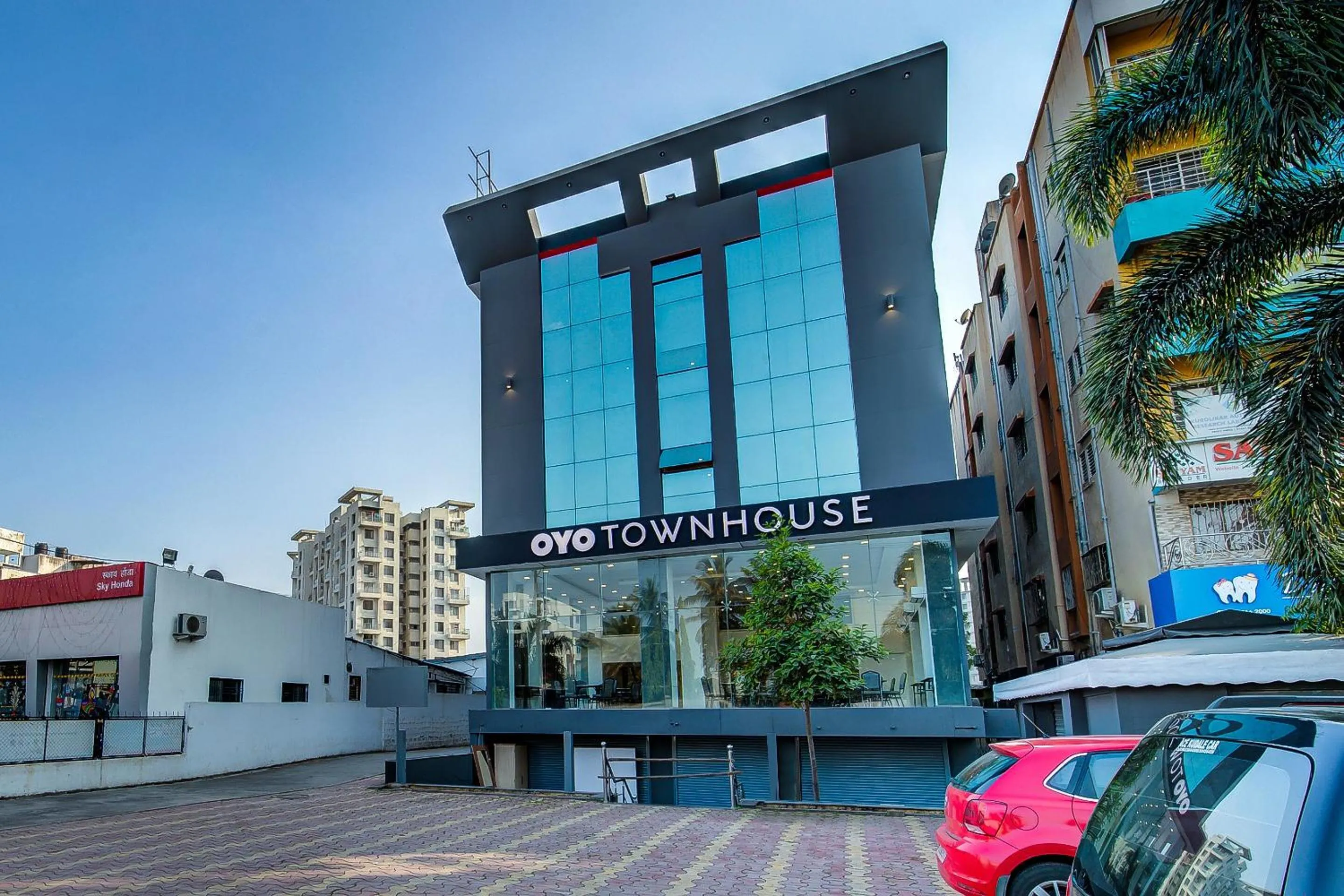 Facade/entrance in Townhouse Hadapsar