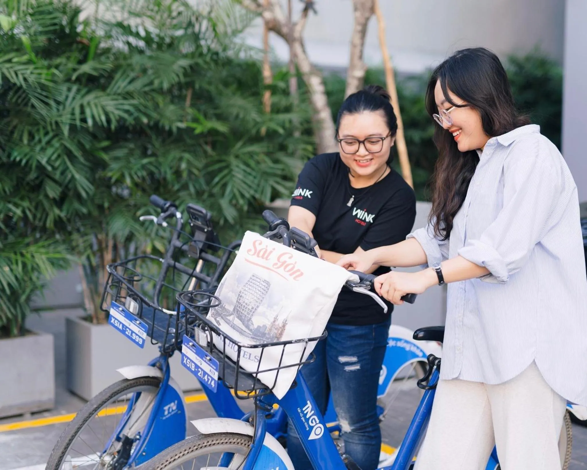 Cycling in Wink Hotel Saigon Centre - 24hrs Stay