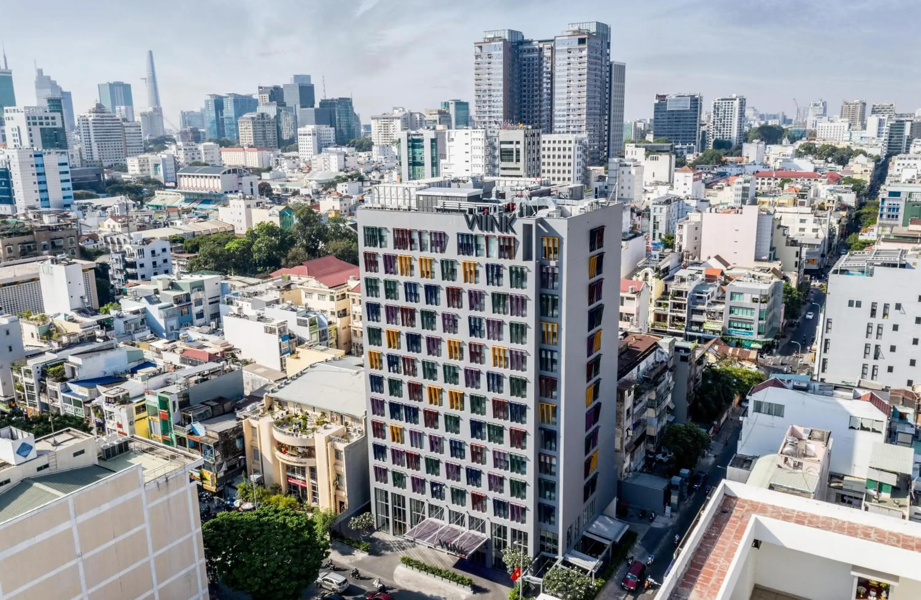 Property building in Wink Saigon Centre, Unscripted by Hyatt - 24 Hours stay Property building in Wink Saigon Centre, Unscripted by Hyatt - 24 Hours stay