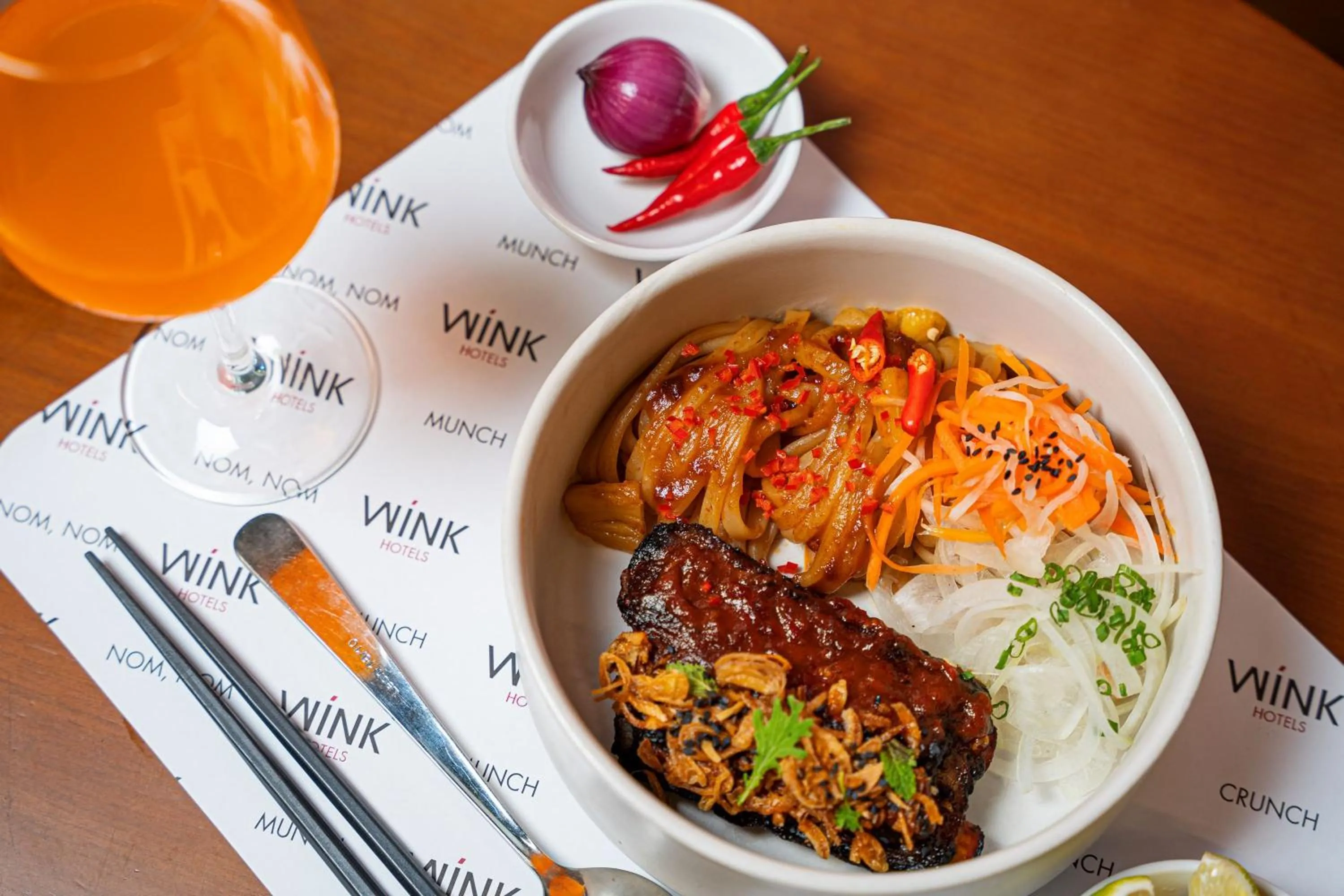 Restaurant/places to eat in Wink Hotel Saigon Centre - 24hrs Stay