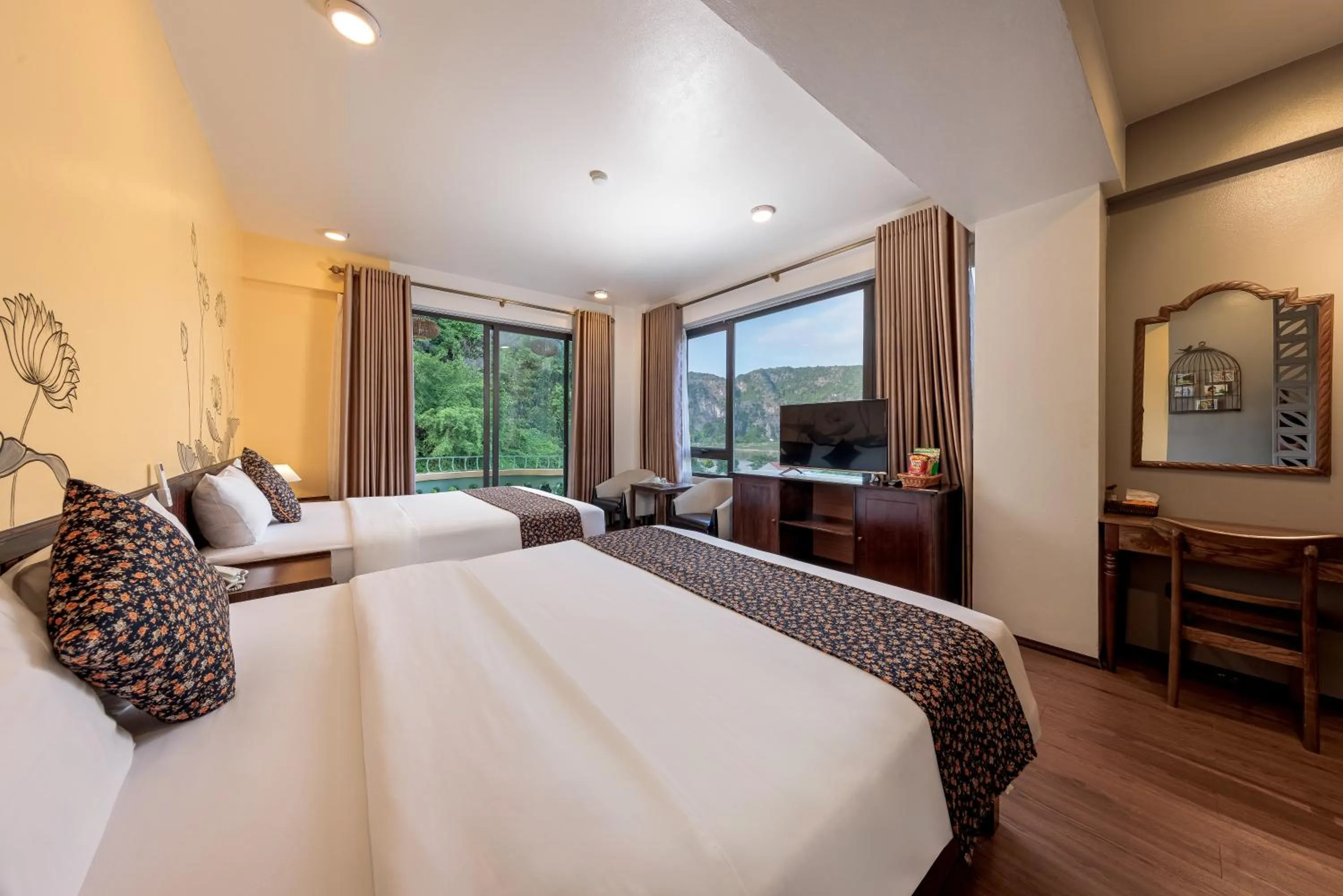 Bed in Tam Coc Lion Kings Hotel & Resort Ninh Binh