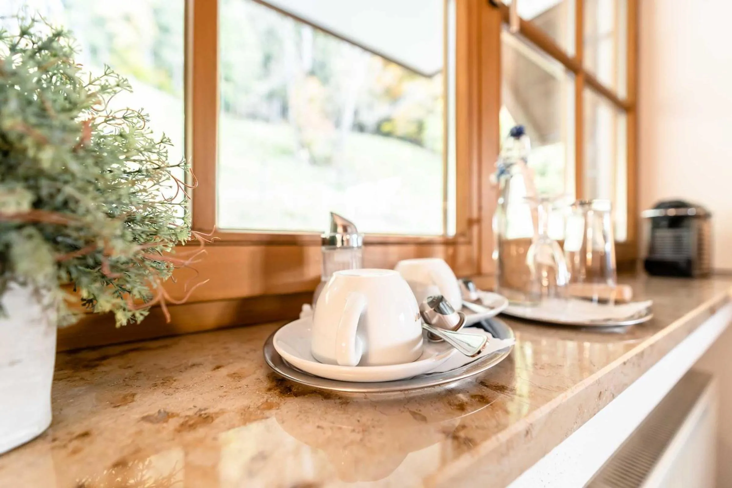 Coffee/tea facilities in Hotel Blaue Gams ***S