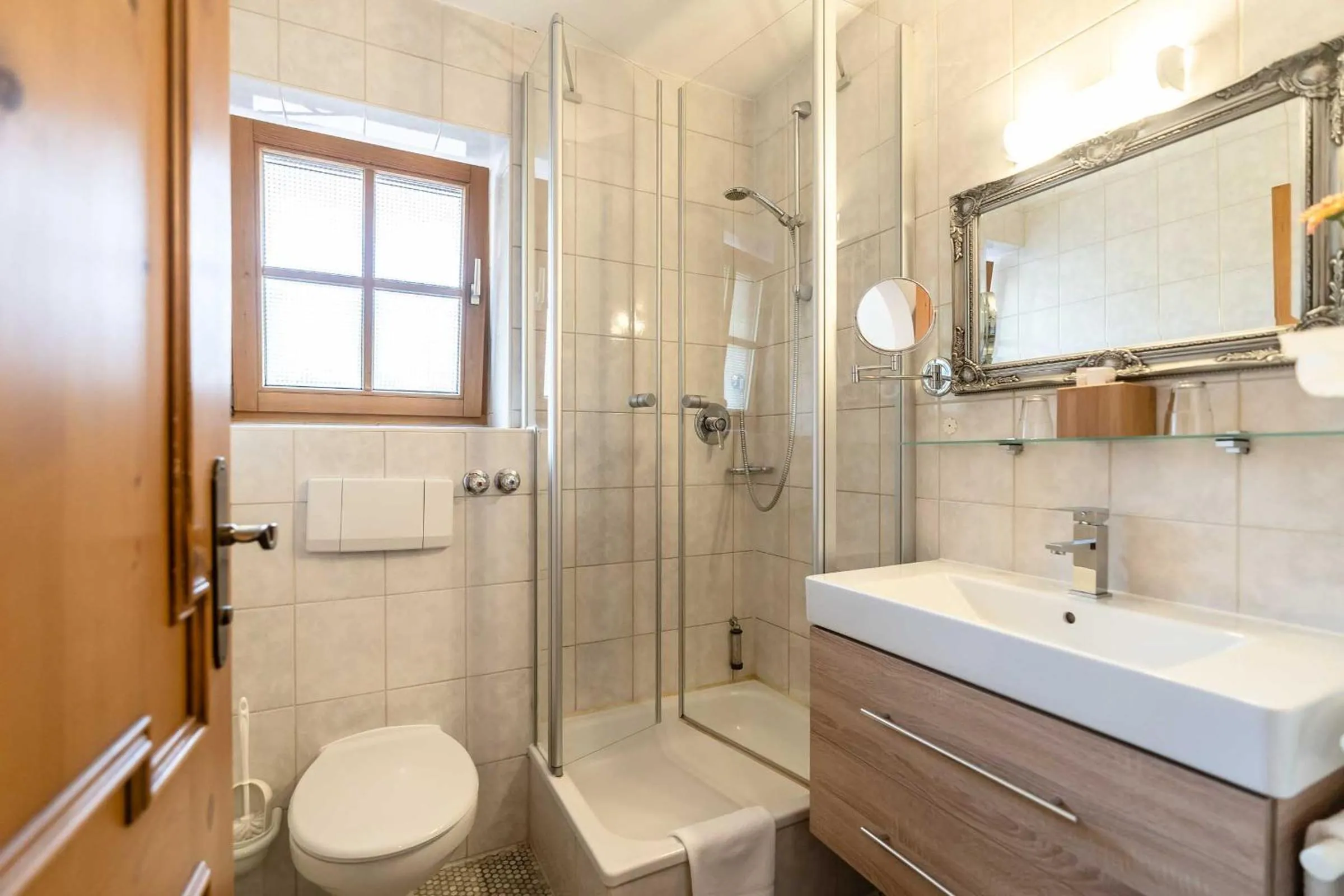 Bathroom in Hotel Blaue Gams ***S