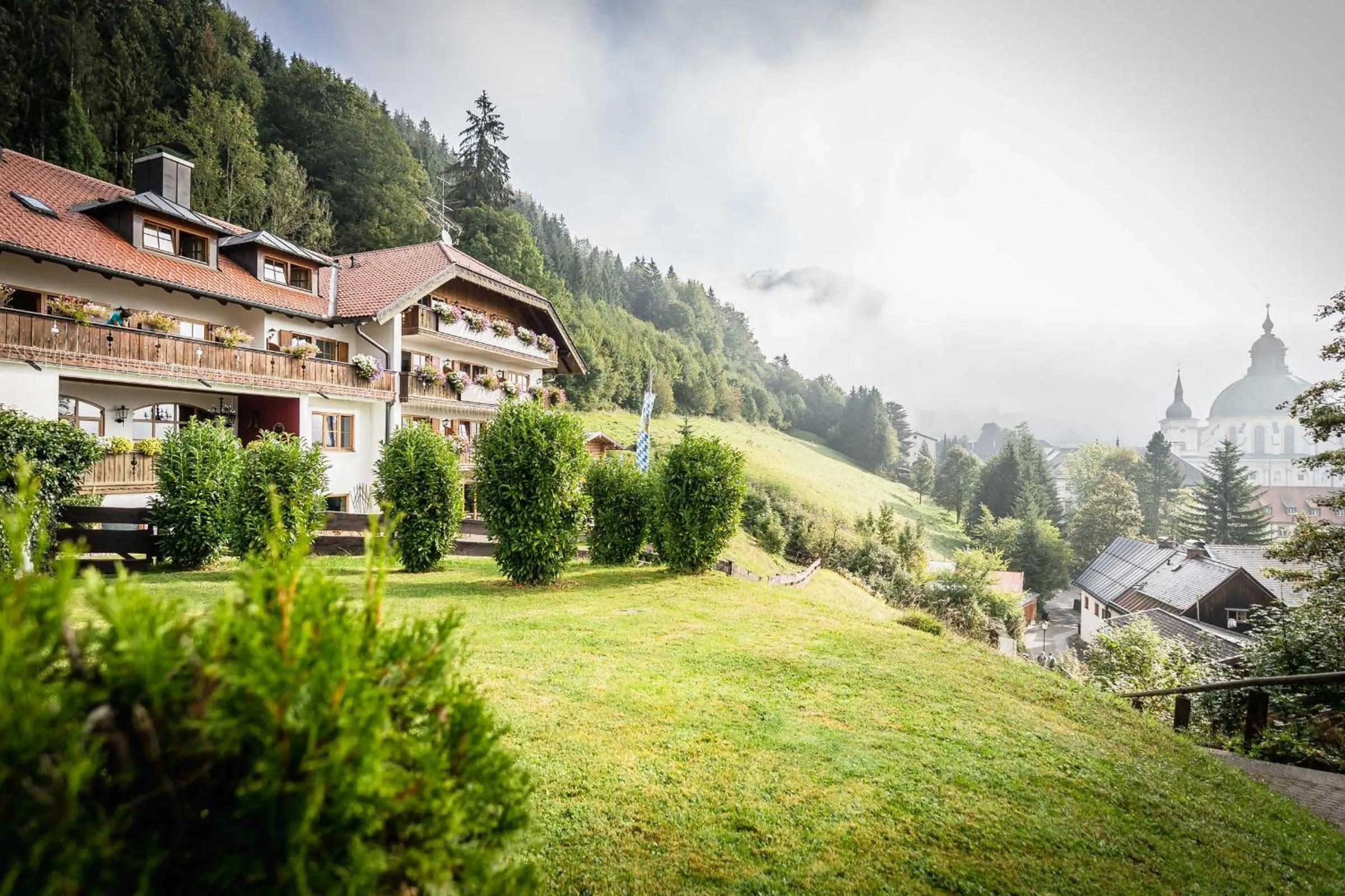 View (from property/room) in Hotel Blaue Gams ***S