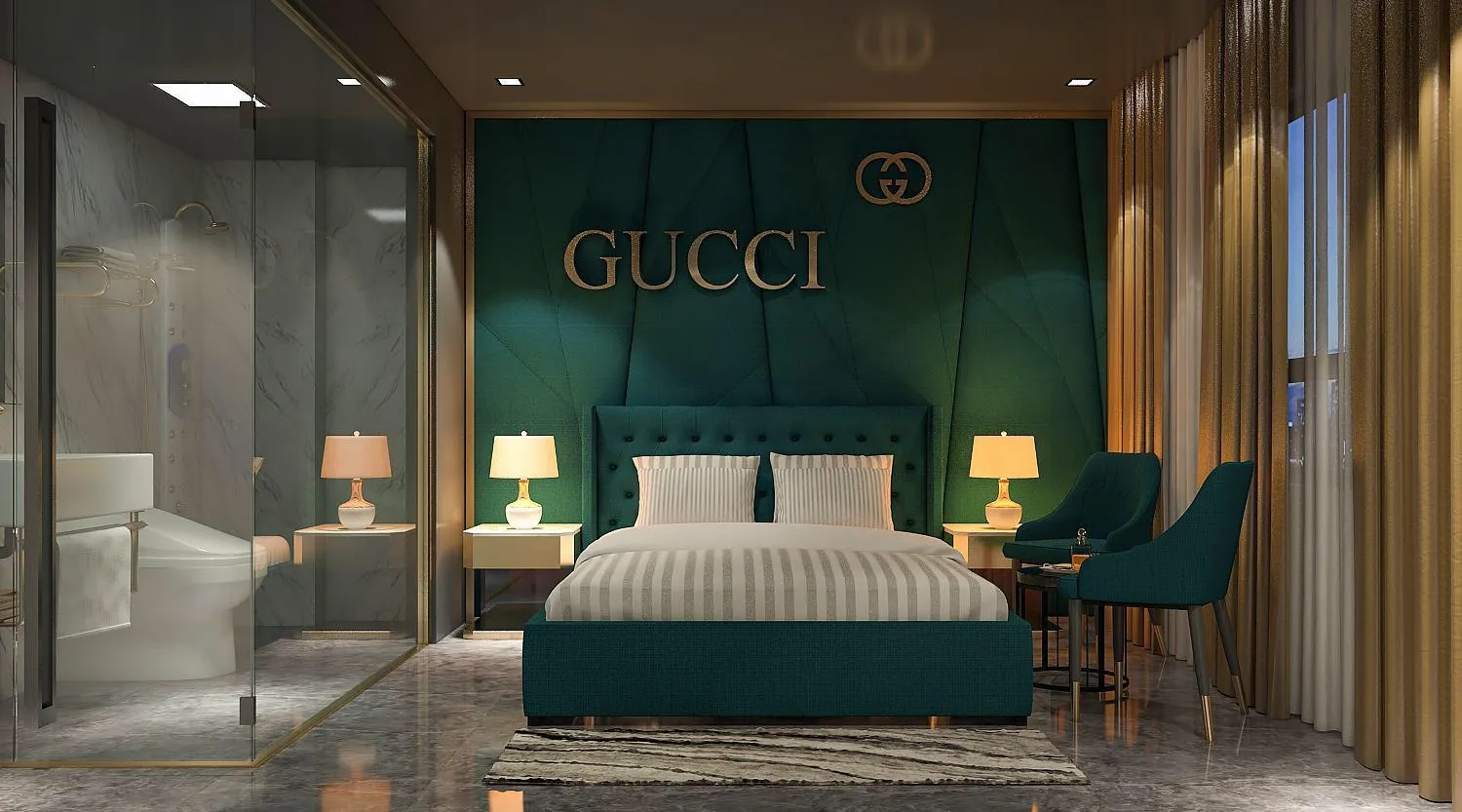 Bed in The wiltons hotel