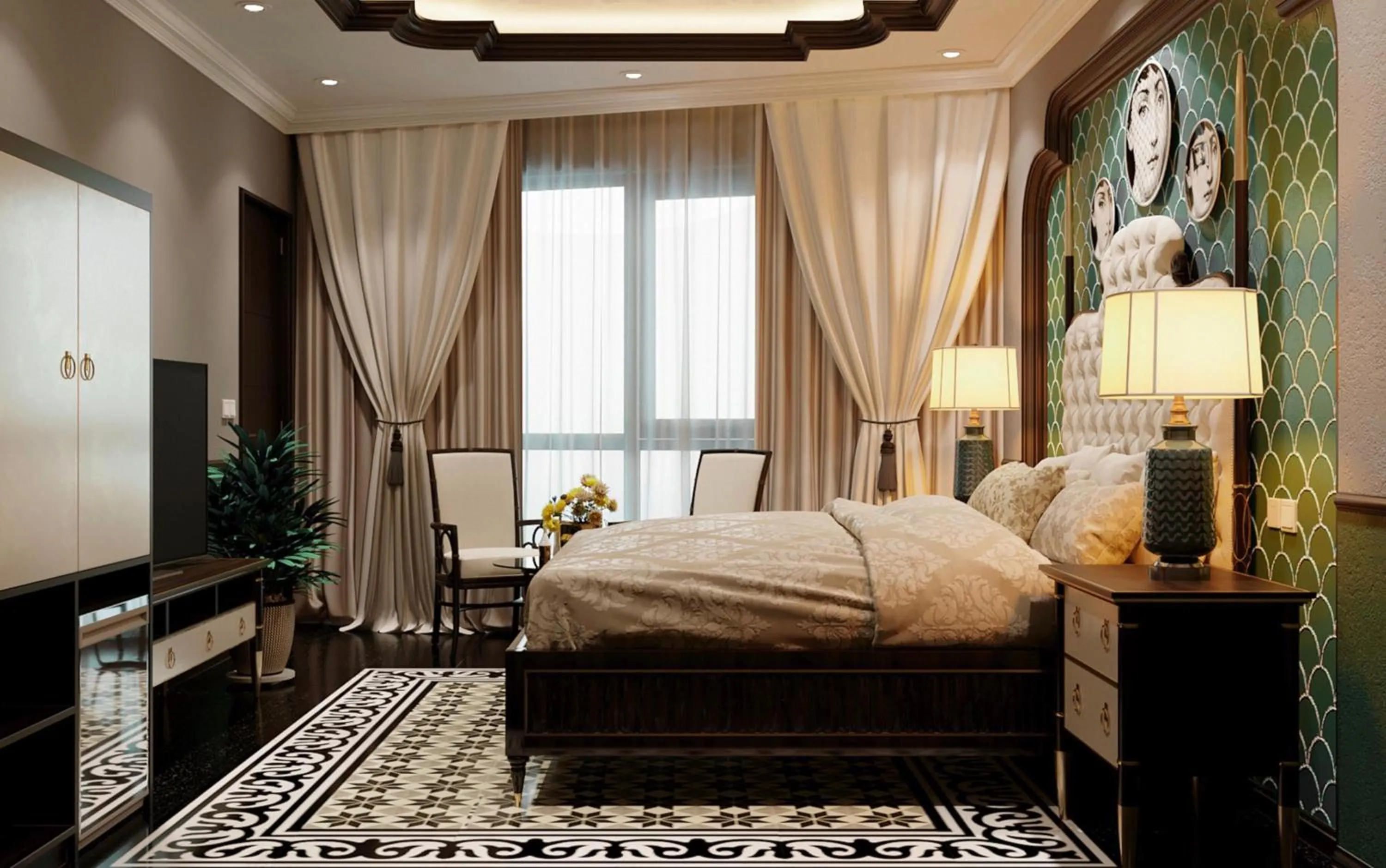 Bed in The wiltons hotel