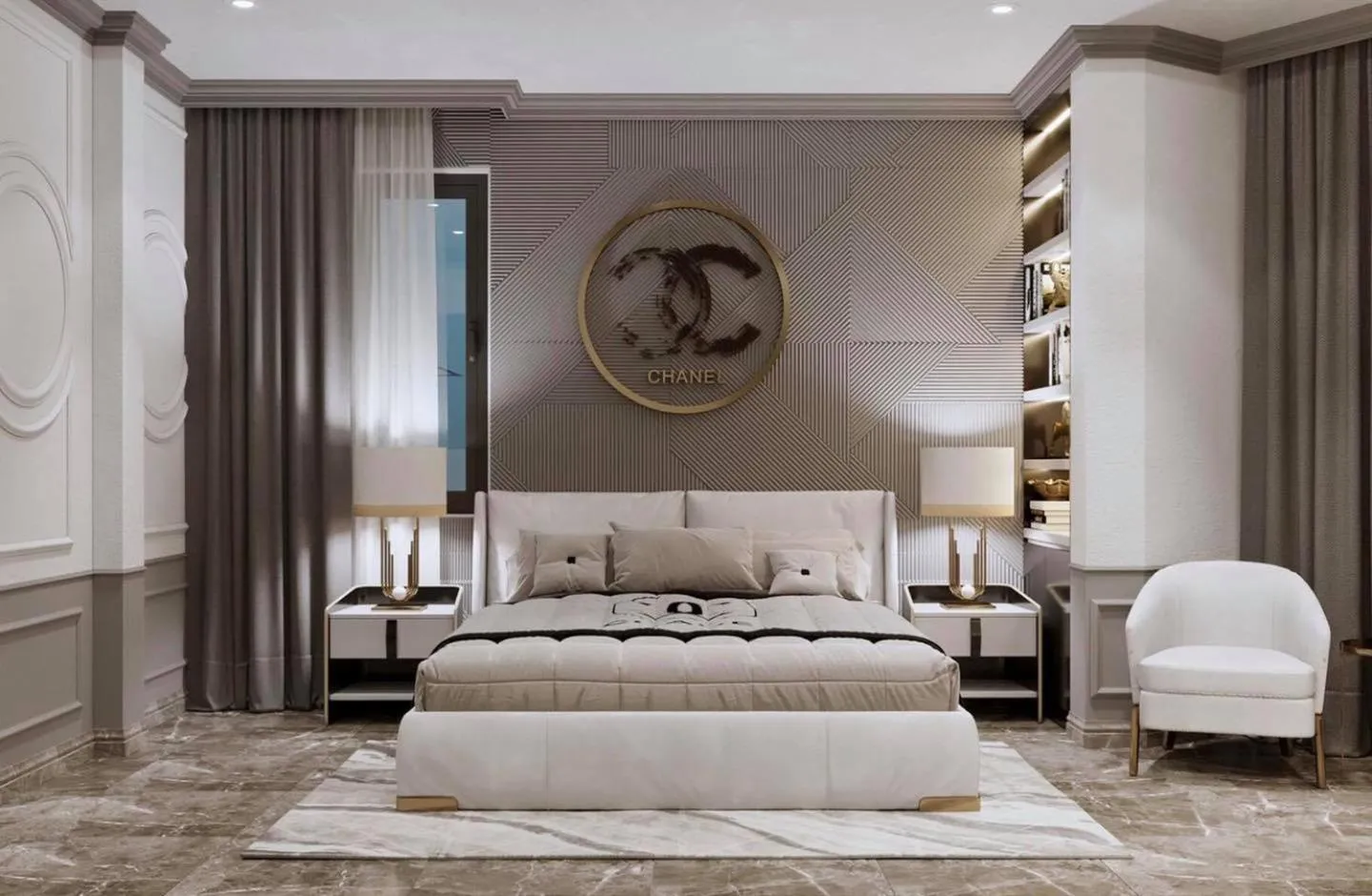 Bed in The wiltons hotel