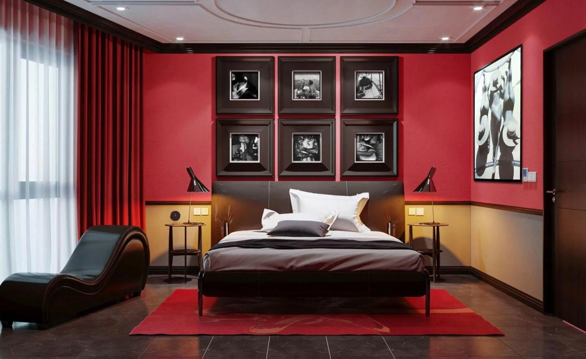 Bed in The wiltons hotel