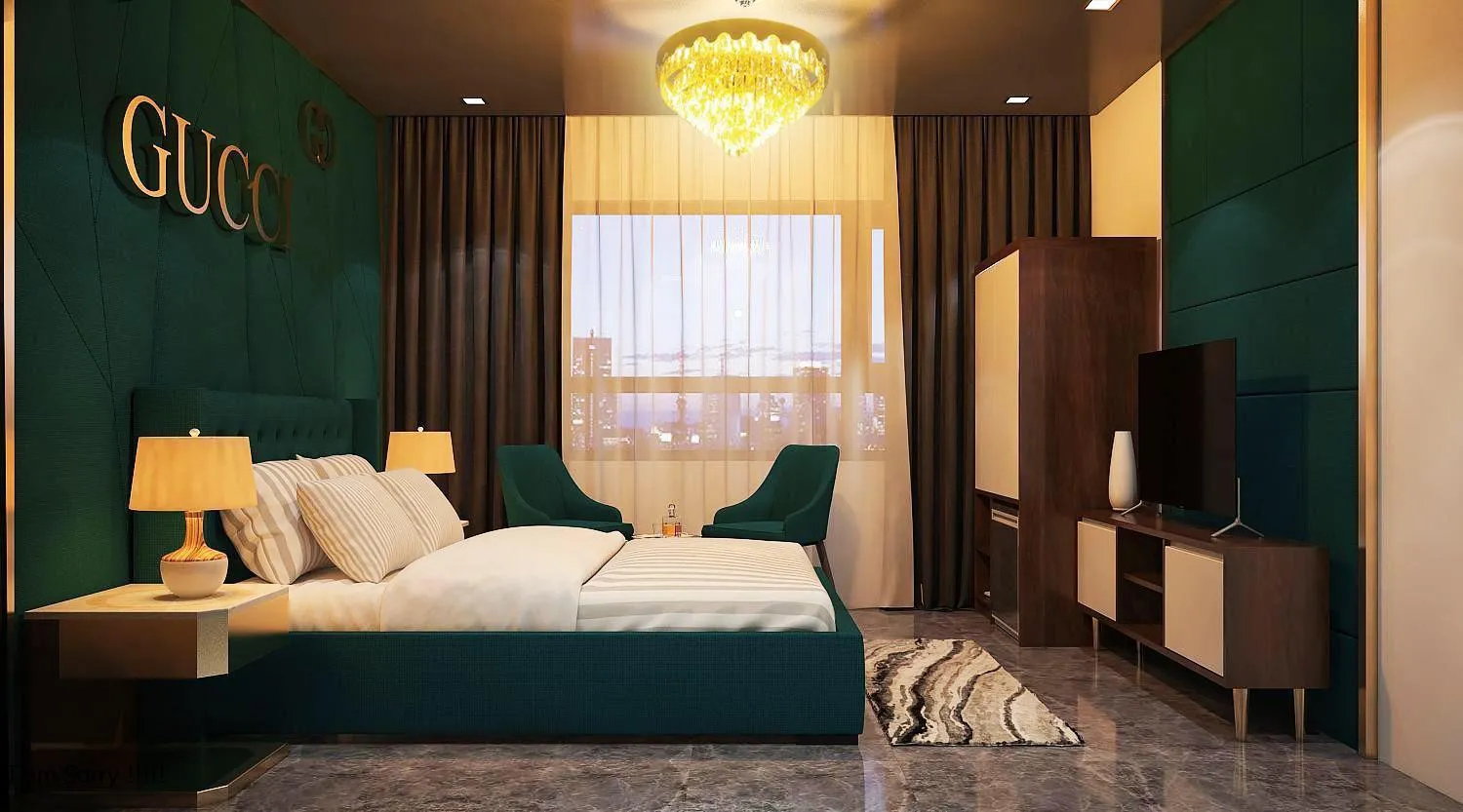 Bed in The wiltons hotel