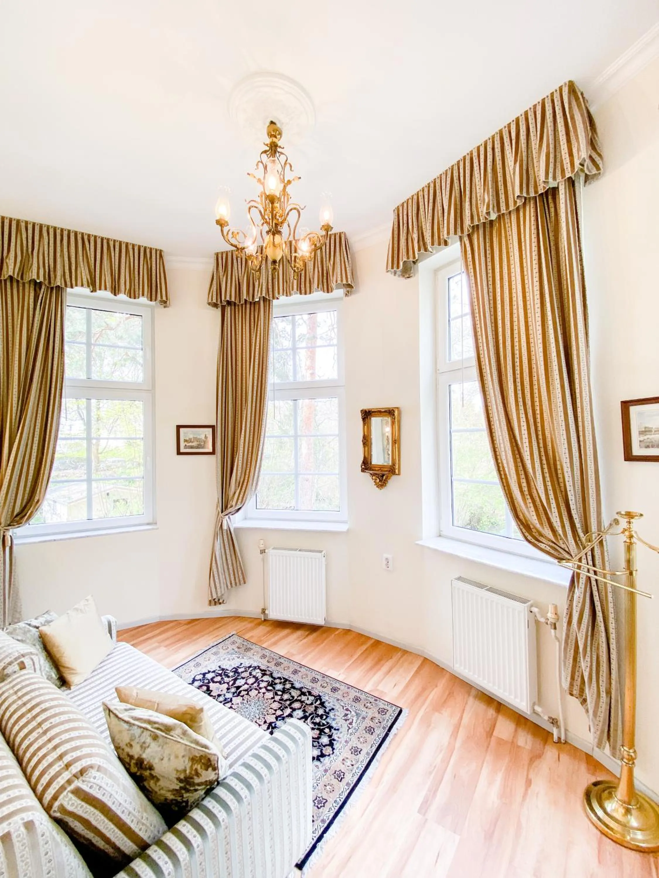 Bed in Hotel Rotdorn