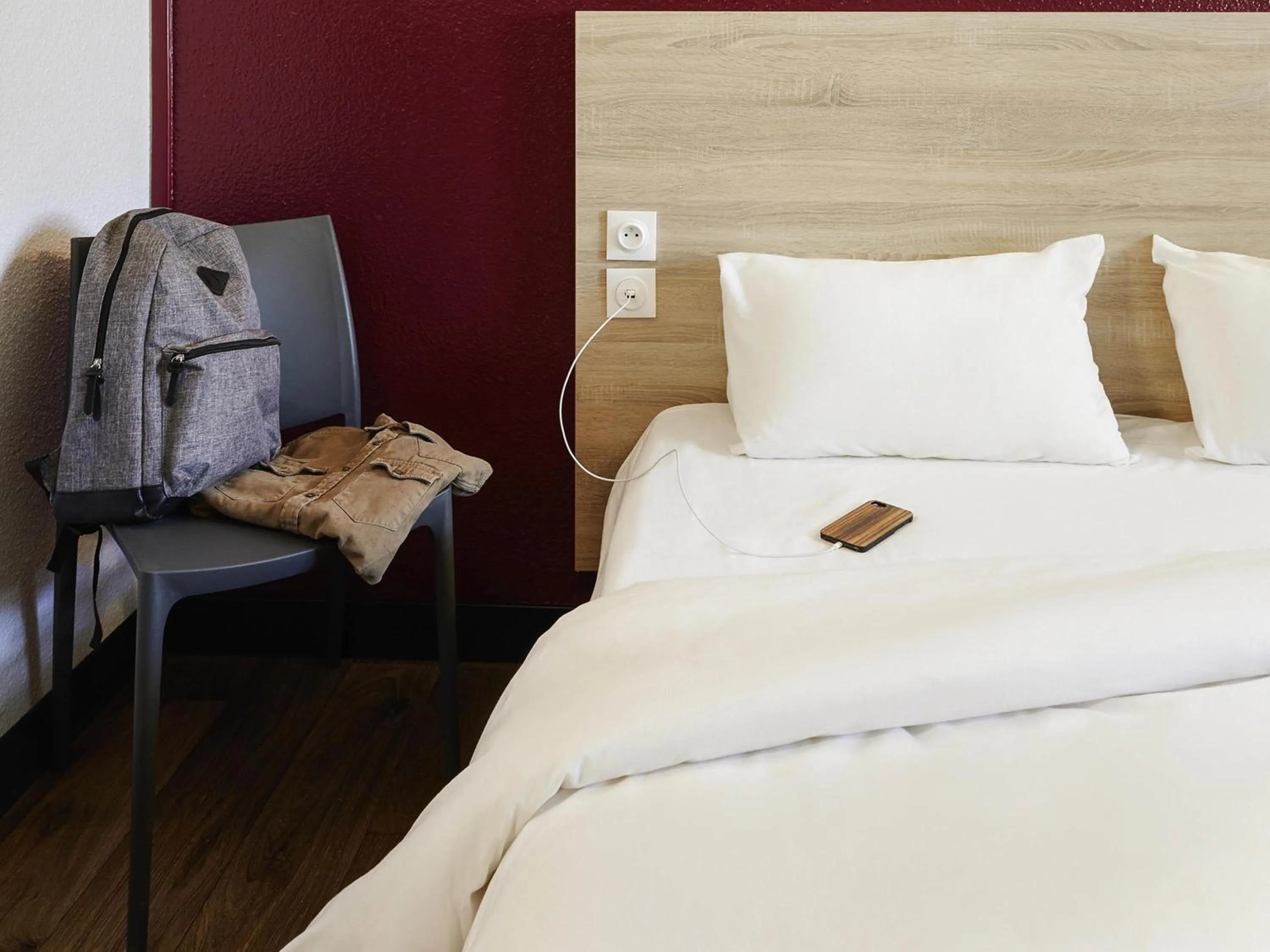 Bedroom, Bed in hotelF1 Poitiers Nord Futuroscope