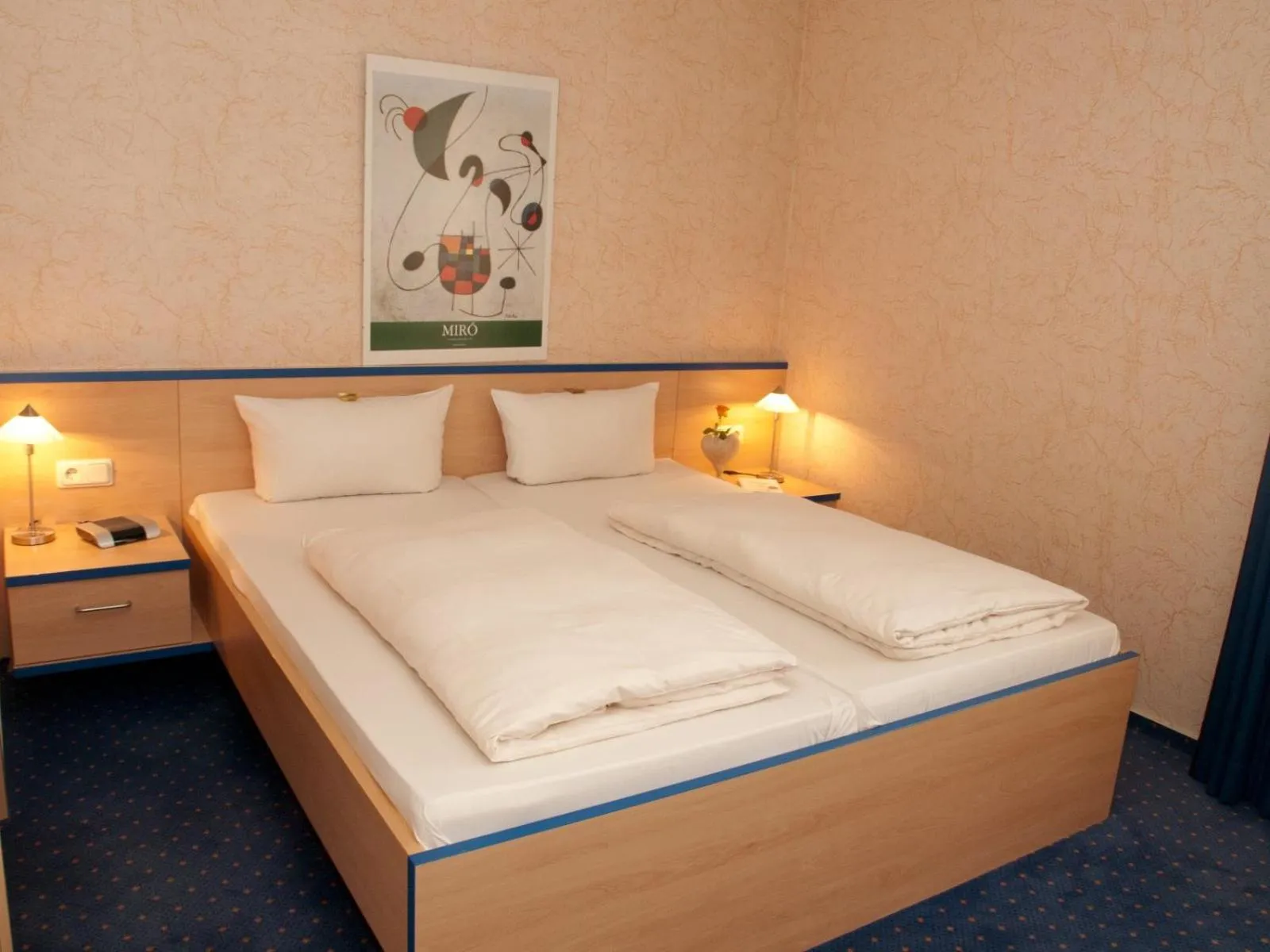 Bed in Hotel Chassalla