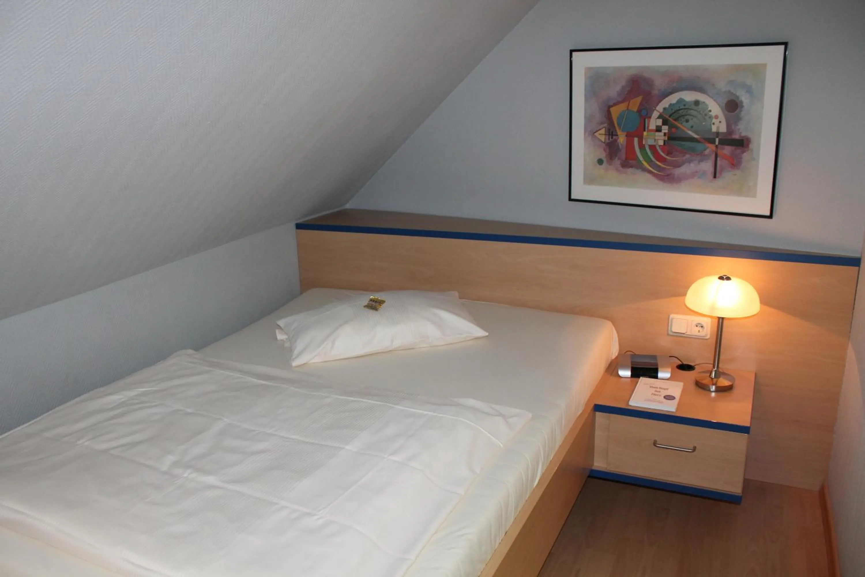 Bed in Hotel Chassalla