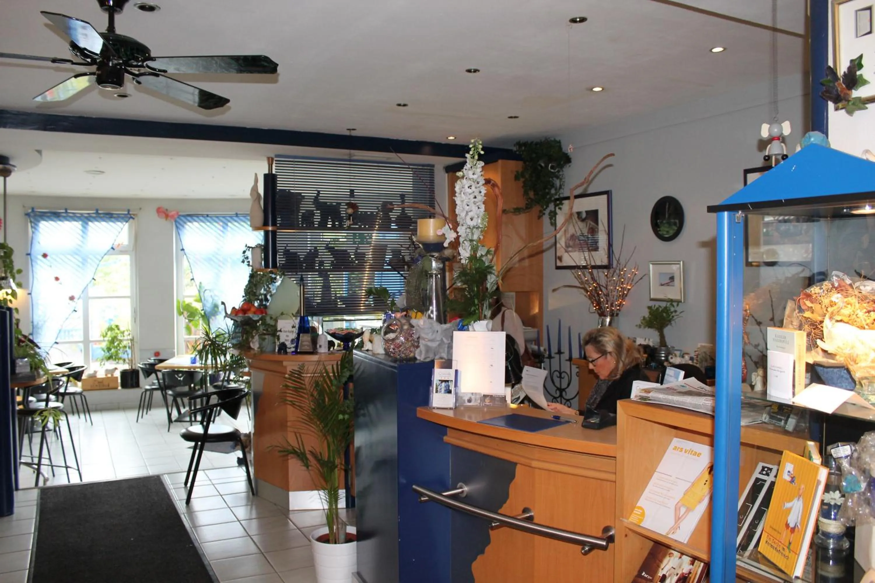 Lobby or reception in Hotel Chassalla