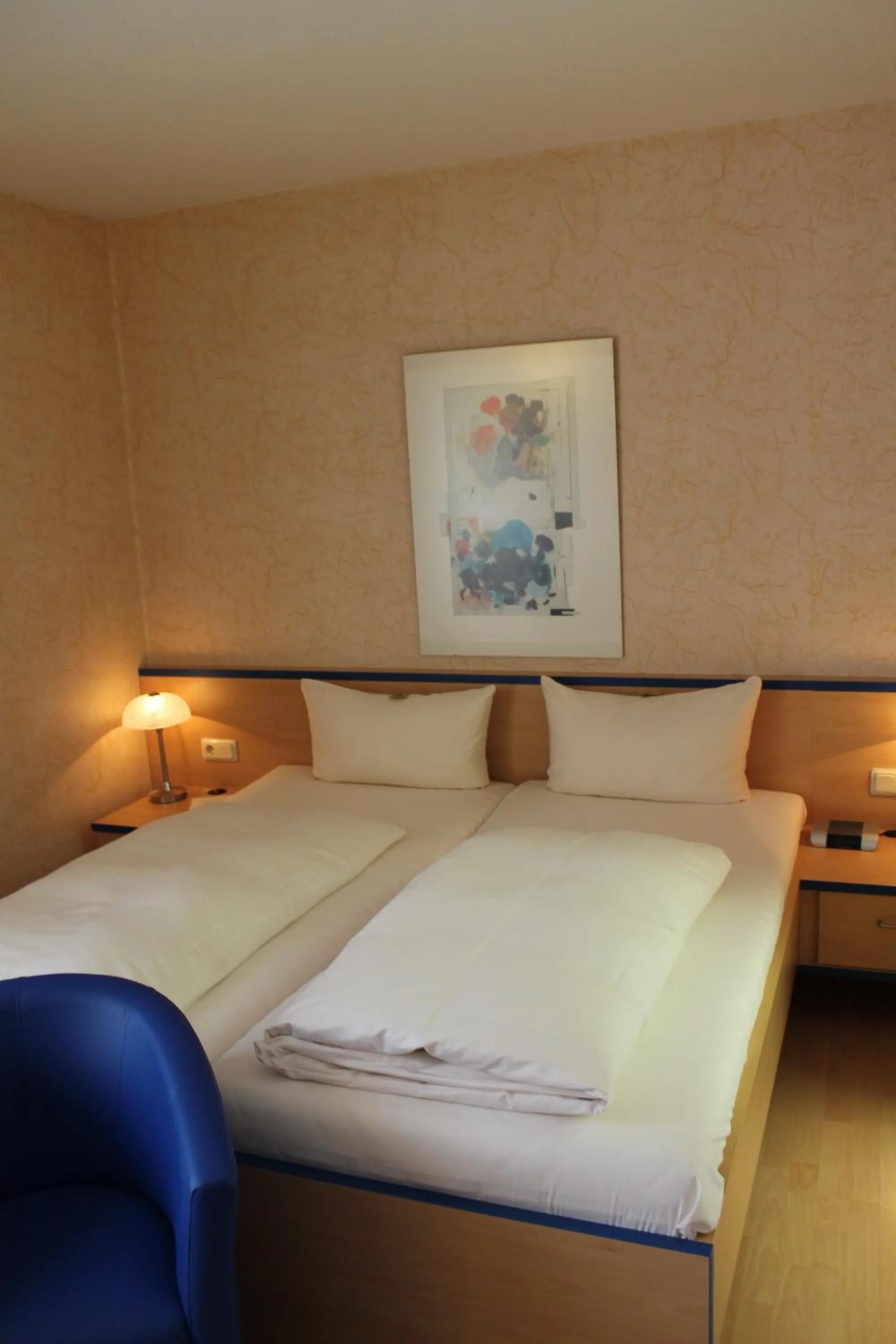 Bed in Hotel Chassalla