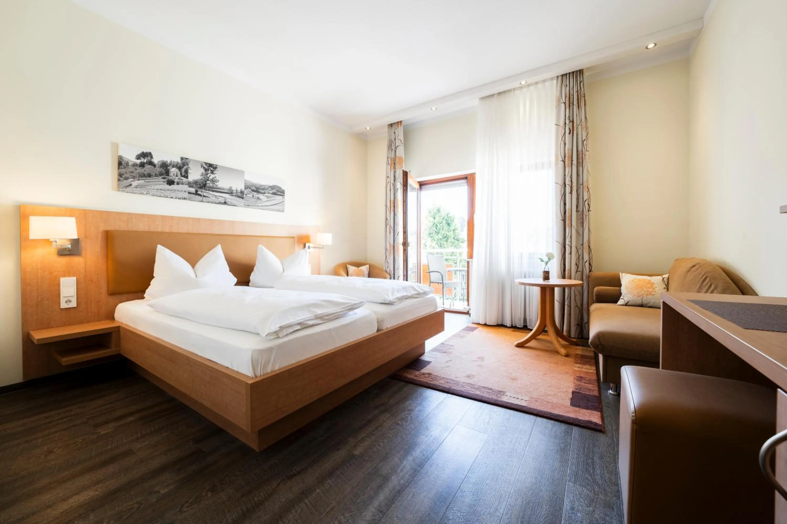 Bed in Hotel-Gasthof Rose