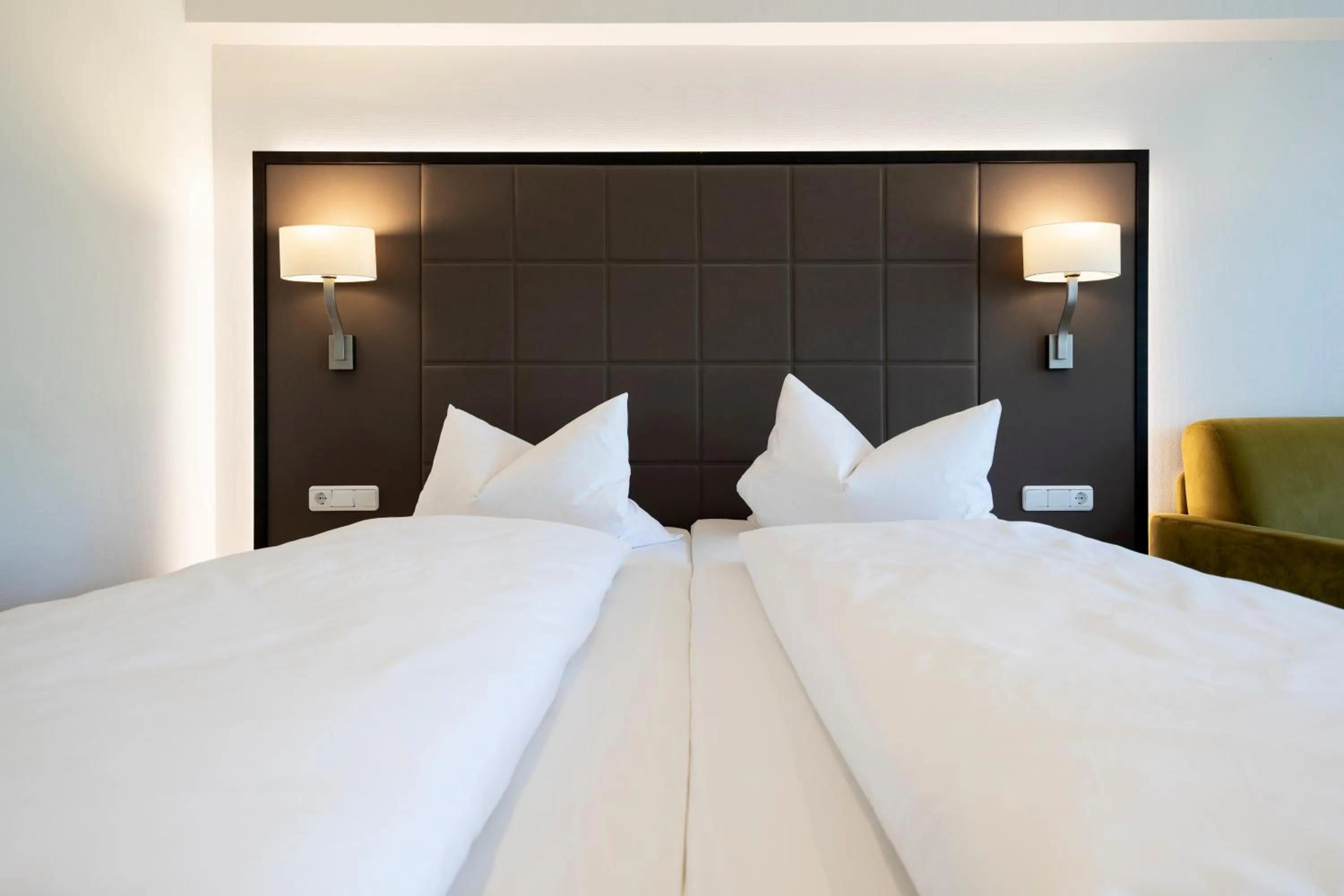 Bed in Hotel-Gasthof Rose