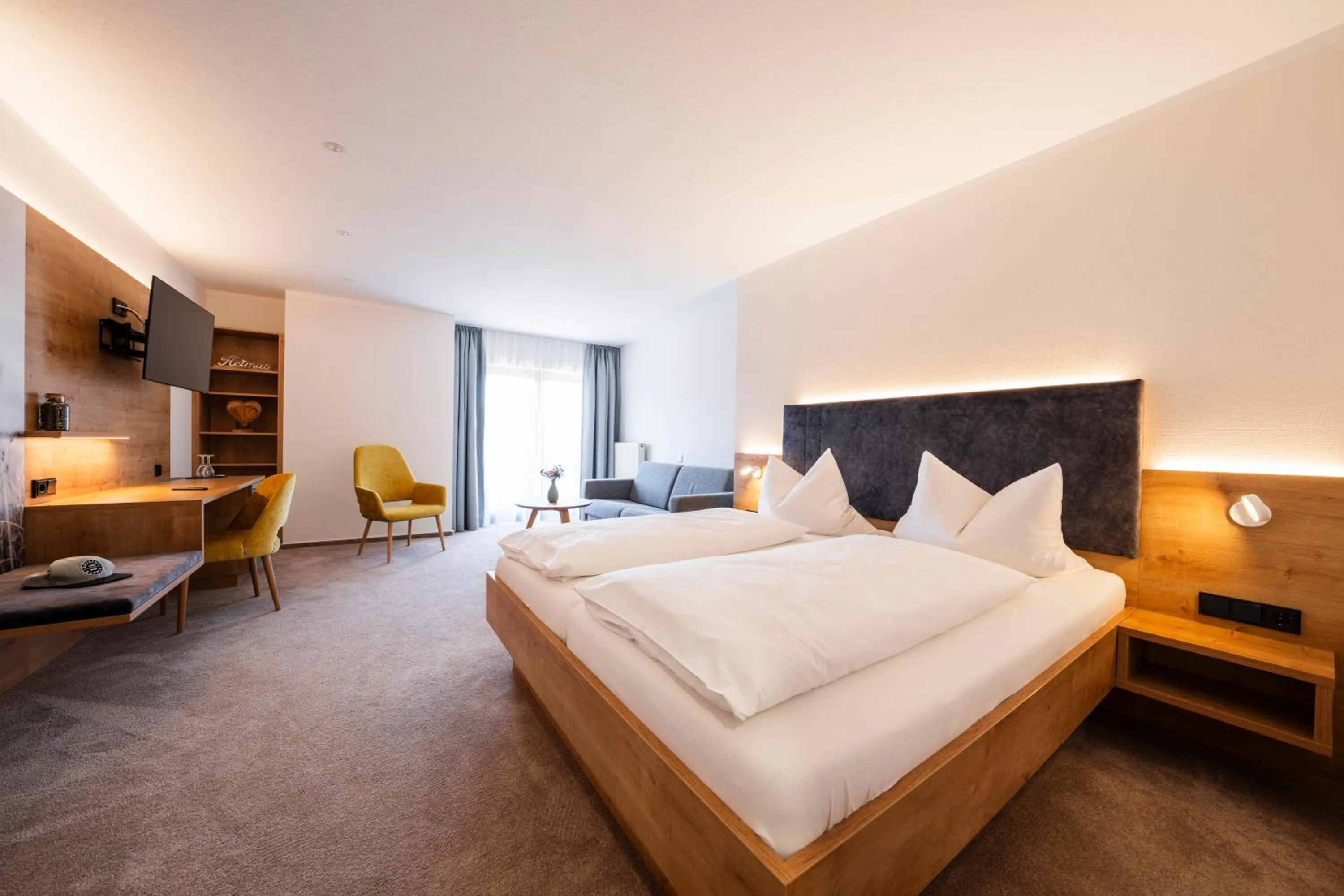 Bed in Hotel-Gasthof Rose