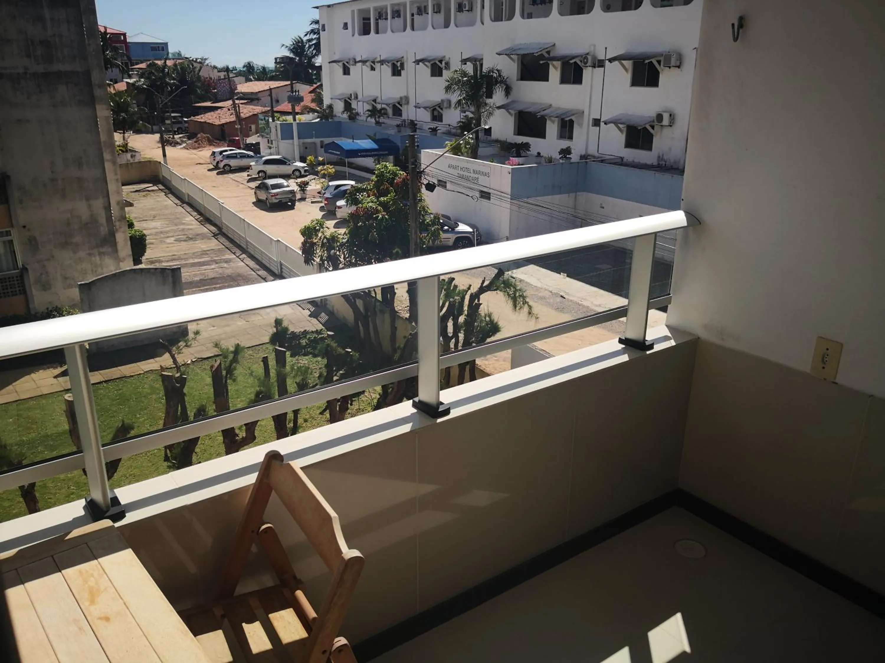 Balcony/Terrace in Praia Carneiros Flat Hotel